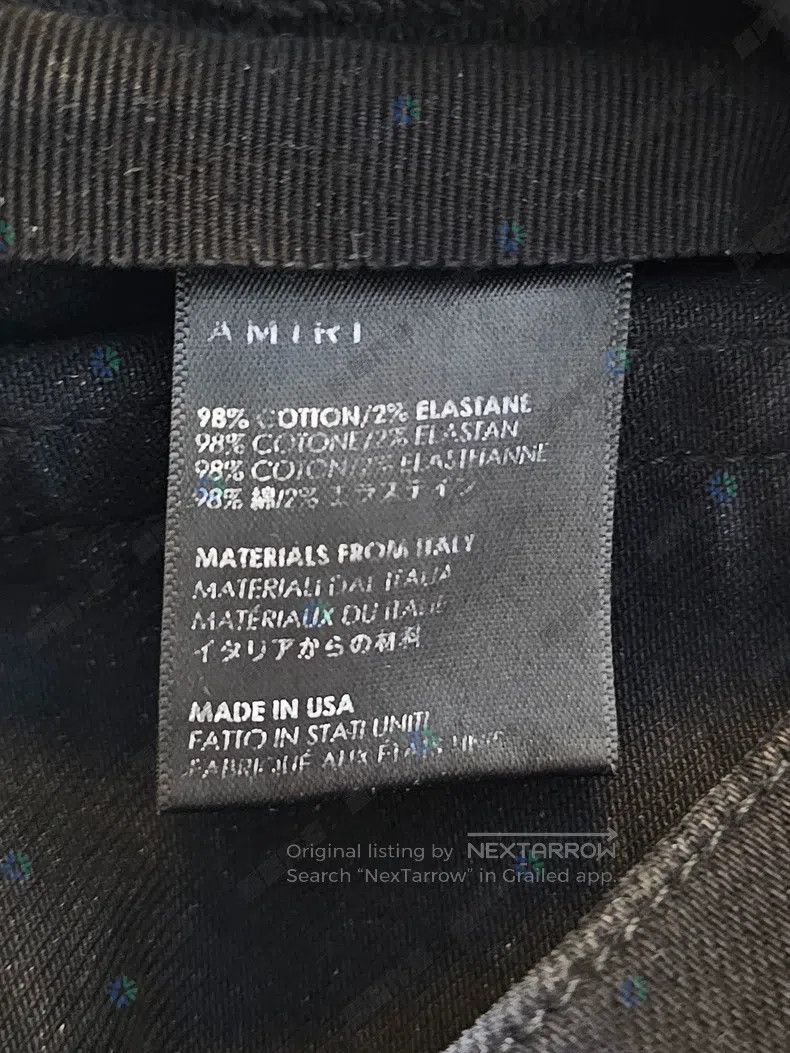 Amiri Amiri Denim Jeans Size US 32 / EU 48 - 7 Thumbnail