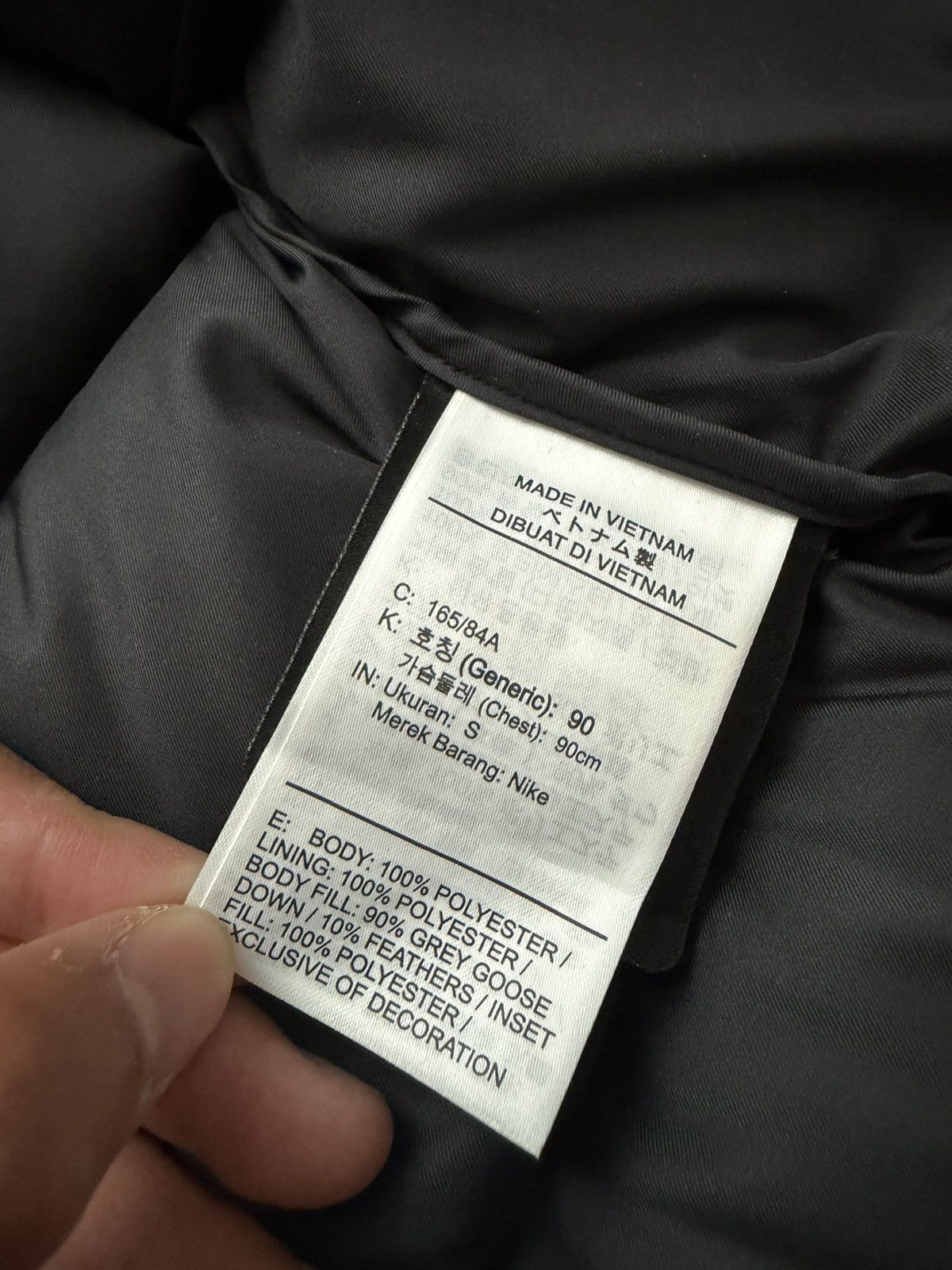 Drake Nike x Drake NOCTA NRG Puffer Jacket ‘Black’ Size US S / EU 44-46 / 1 - 6 Thumbnail