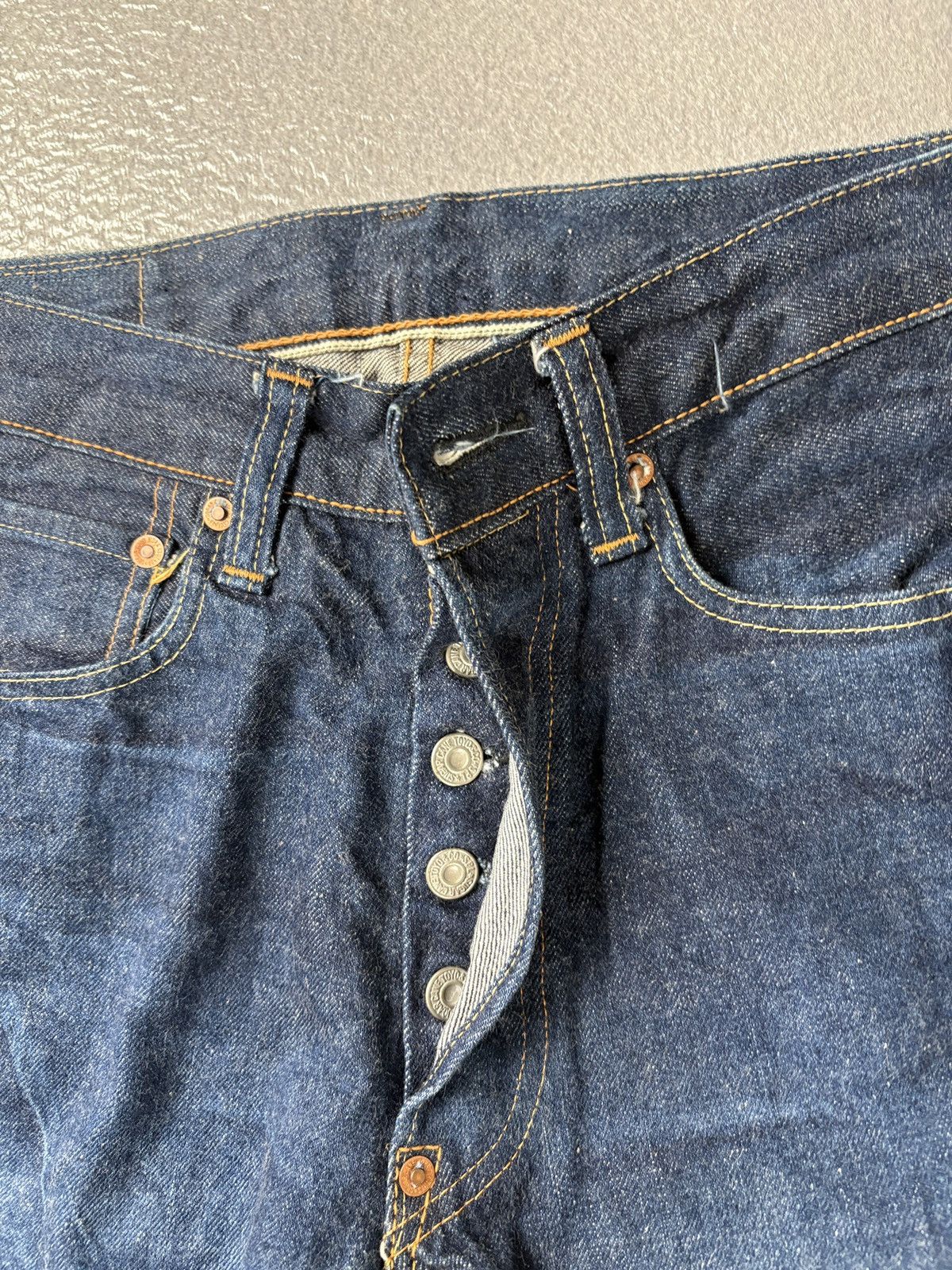 Sugar Cane Sugarcane Archive Selvedge Straight Leg Jeans Indigo Size US 28 / EU 44 - 4 Thumbnail