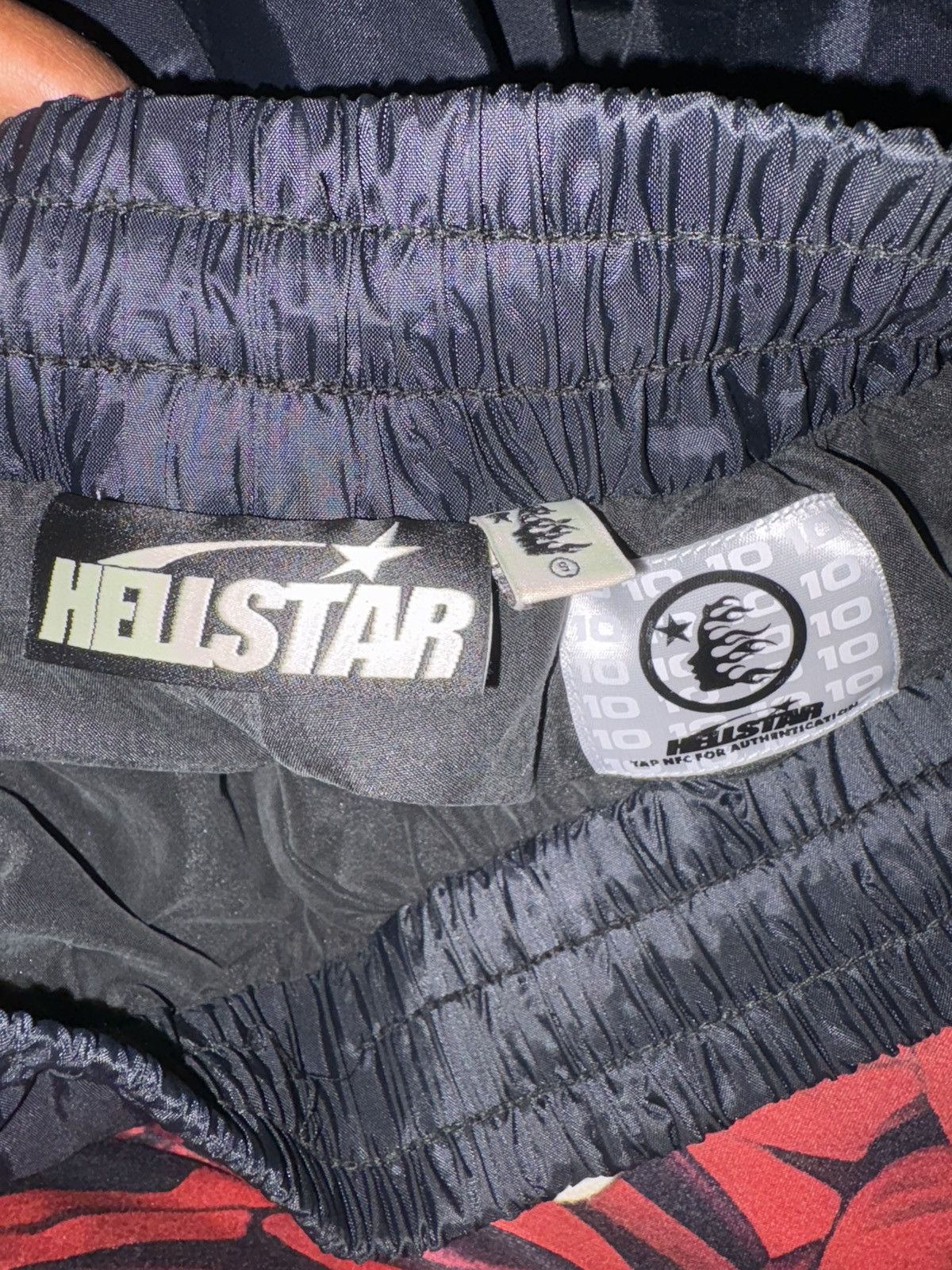 HELLSTAR Black Nylon Wax Hellstar Track Pants Size US 28 / EU 44 - 4 Thumbnail