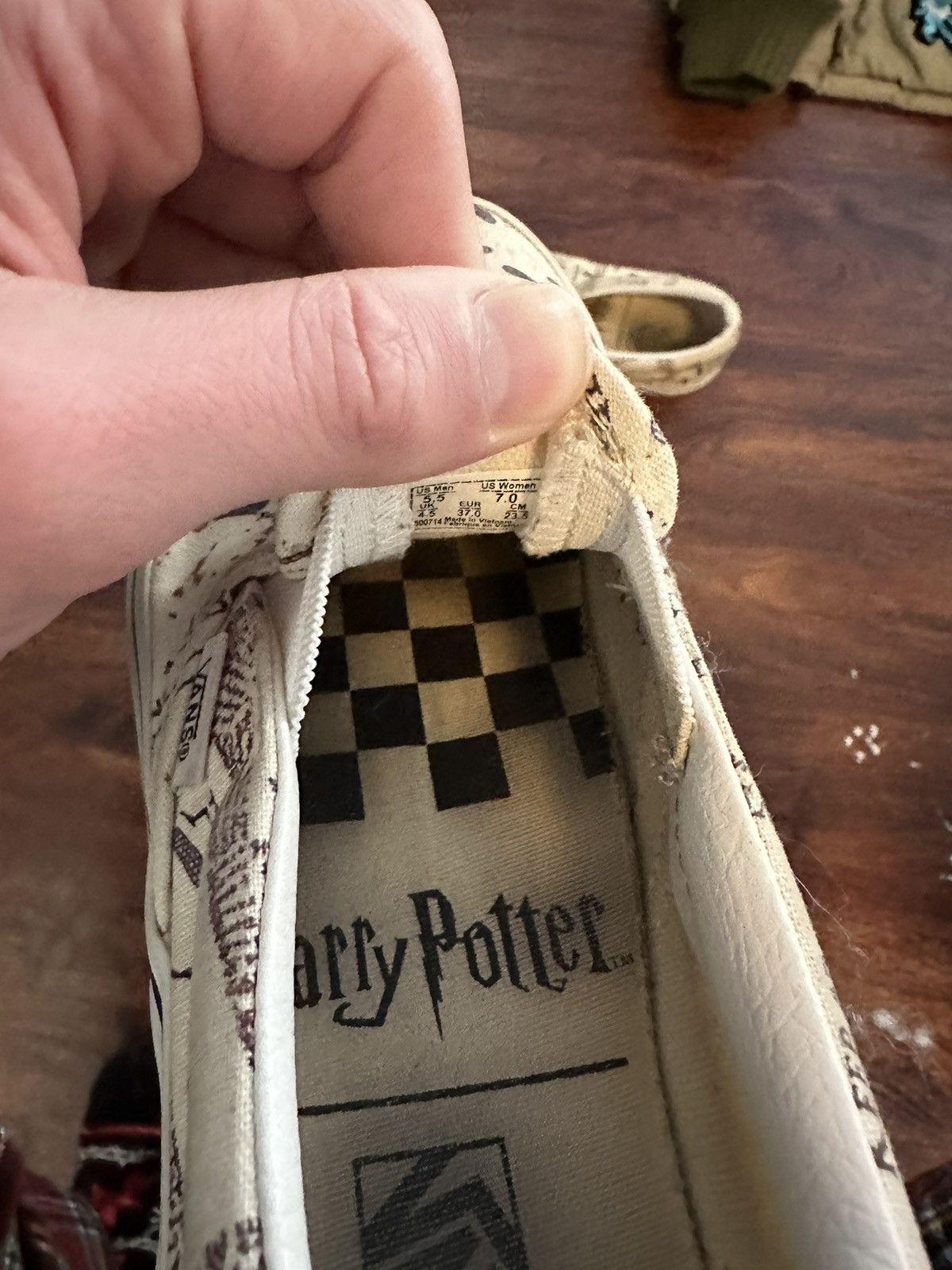Vans Vans Harry Potter Collab Marauders Map Size US 7 / IT 37 - 5 Thumbnail
