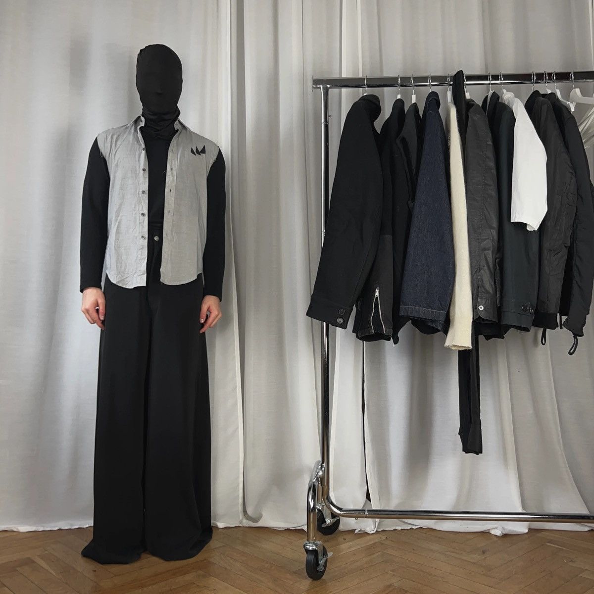 Raf Simons Raf Simons Leather Patch Short Sleeve Shirt - SS05 Size US M / EU 48-50 / 2 - 7 Thumbnail