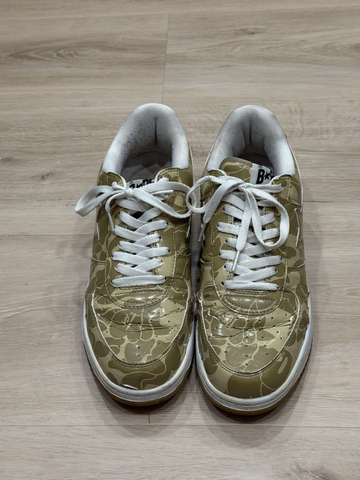 Bape Bape Footsoldier Desert Camo Bapesta Sneaker Size US 12 / EU 45 - 3 Thumbnail