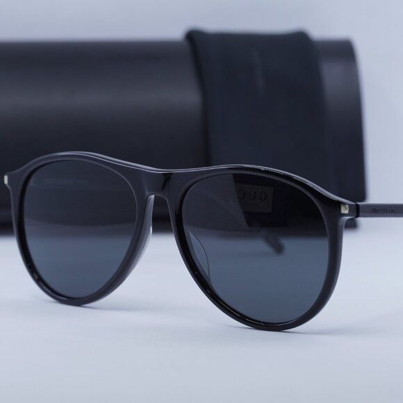 Saint Laurent Paris 🕶️ New Saint Laurent SL667 001 Sunglasses - Black Frame Size ONE SIZE - 5 Thumbnail