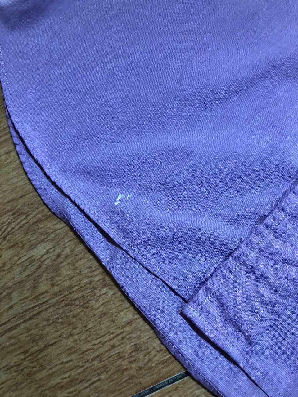 Burberry Thomas Burberry Shirt Mens Purple Embroidered Logo Size US L / EU 52-54 / 3 - 6 Thumbnail