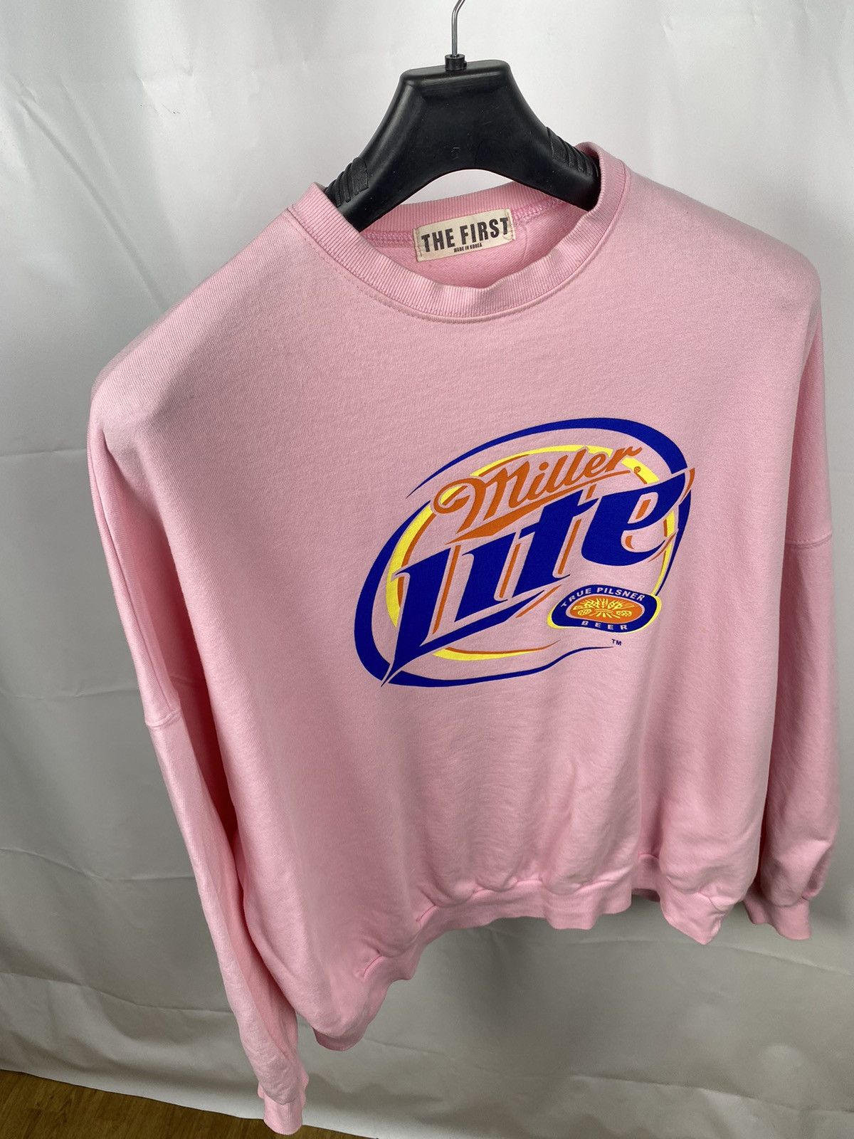 From The First × Vintage The First Korean Sweatshirt Miller Lite One Size Size US L / EU 52-54 / 3 - 9 Thumbnail