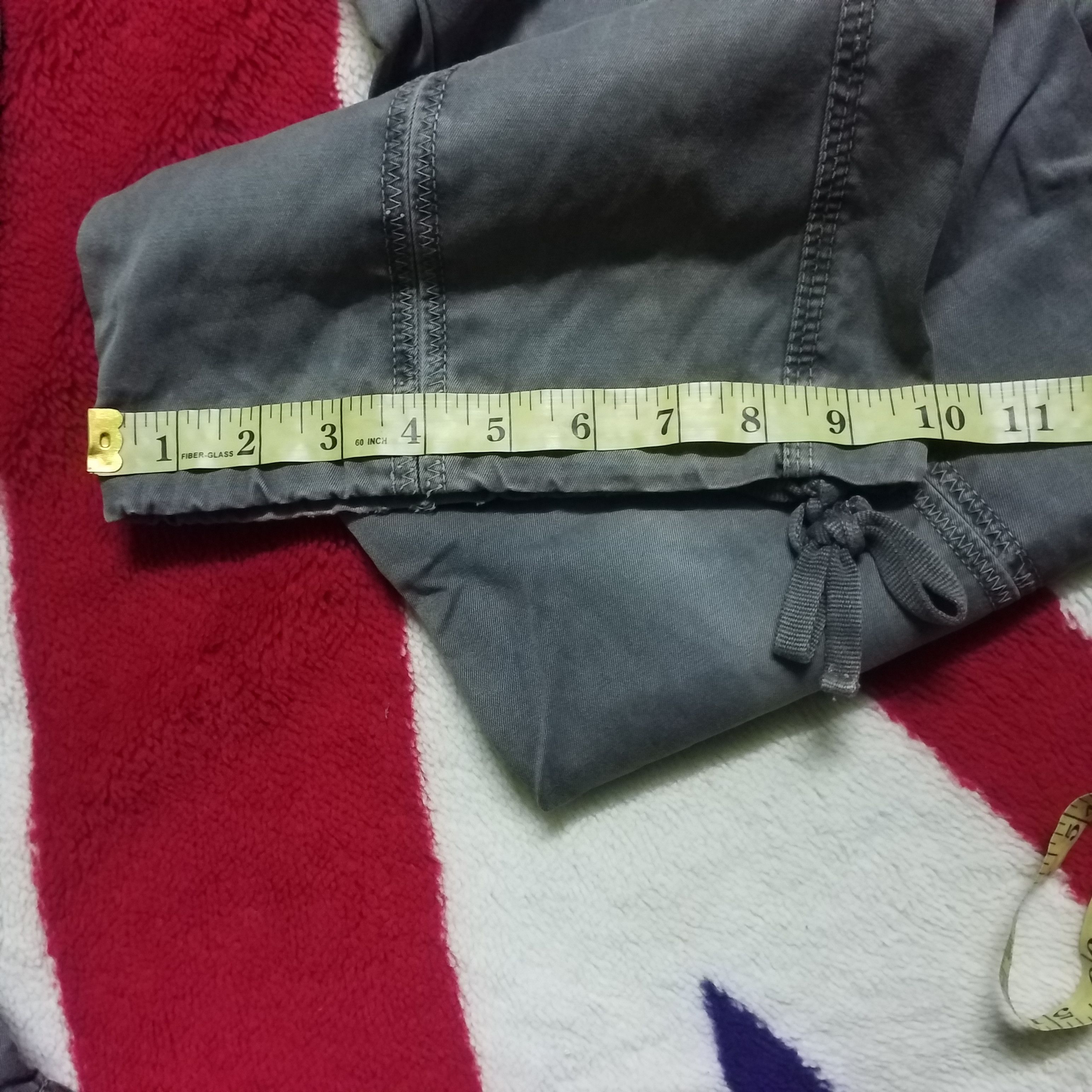 Japanese Brand LOW RISE CARGO MULTI POCKET ARMY BONDAGE STYLE Size 36" / US 14 / IT 50 - 12 Thumbnail