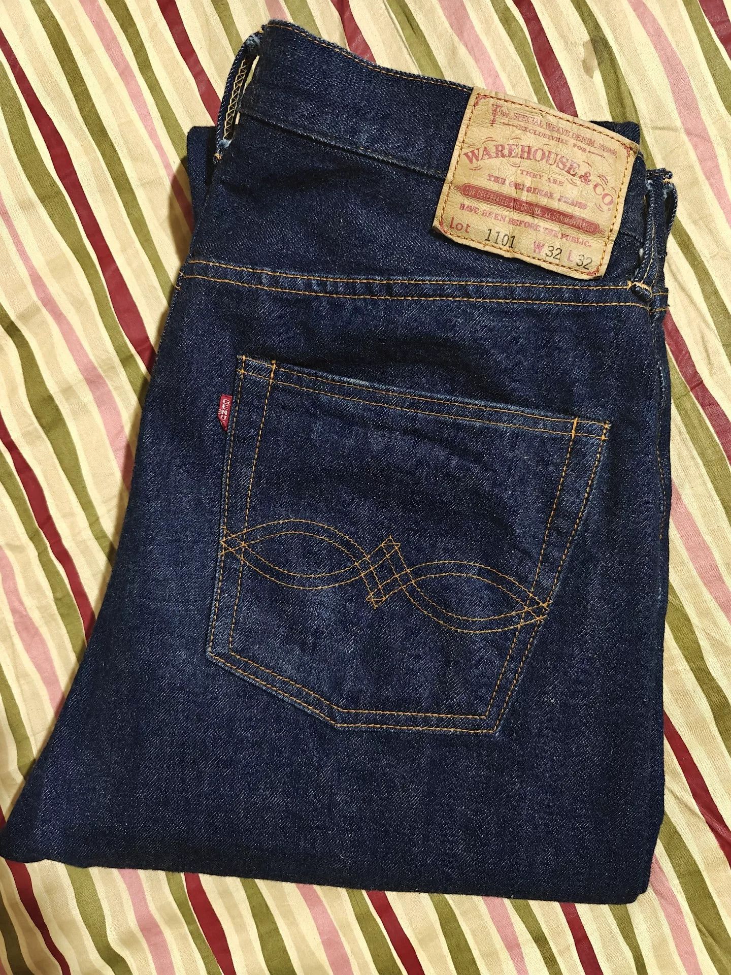 Warehouse & Co. WAREHOUSE Lot 1101 1970s Big E Jeans Size US 32 / EU 48 - 1 Thumbnail
