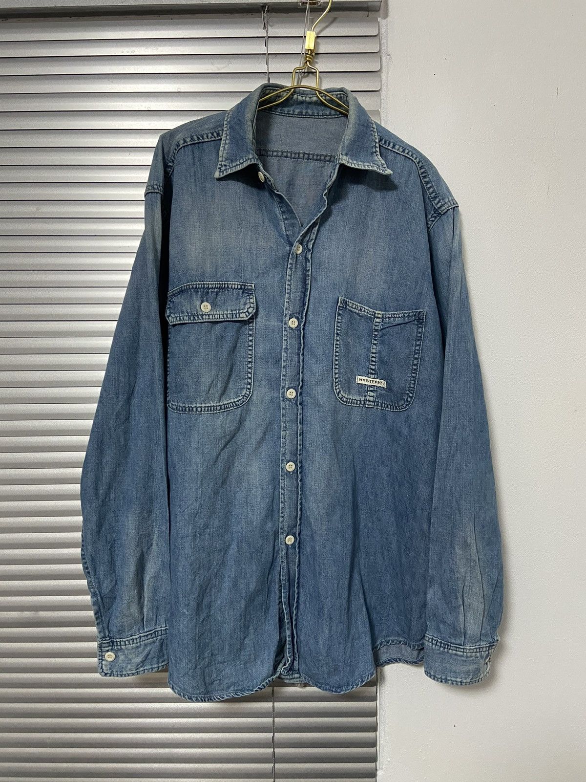 Hysteric Glamour hysteric glamour denim shirt Size US M / EU 48-50 / 2 - 1 Thumbnail