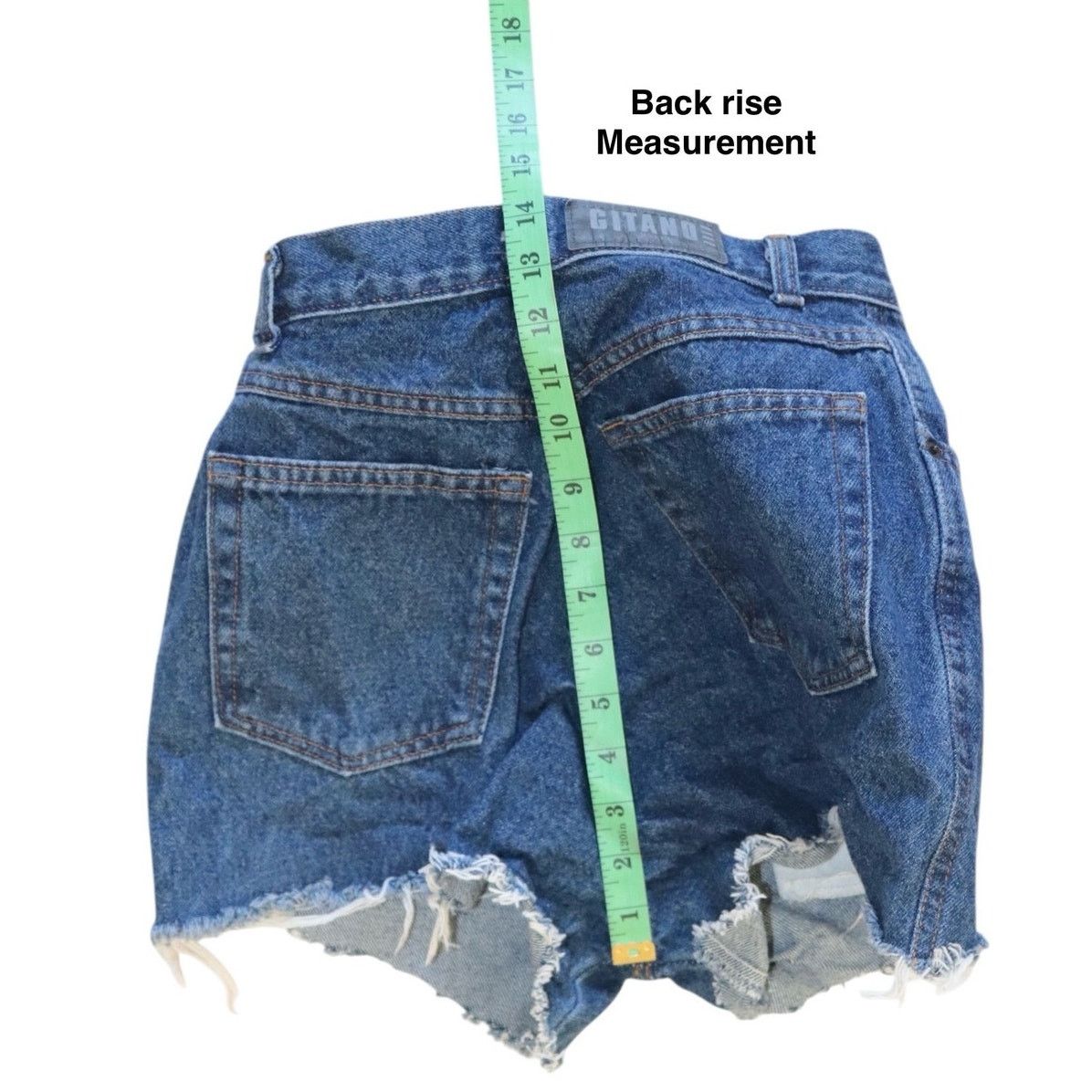 Vintage Vintage Gitano Cut Off Shorts Size 6 Size 28" / US 6 / IT 42 - 3 Thumbnail