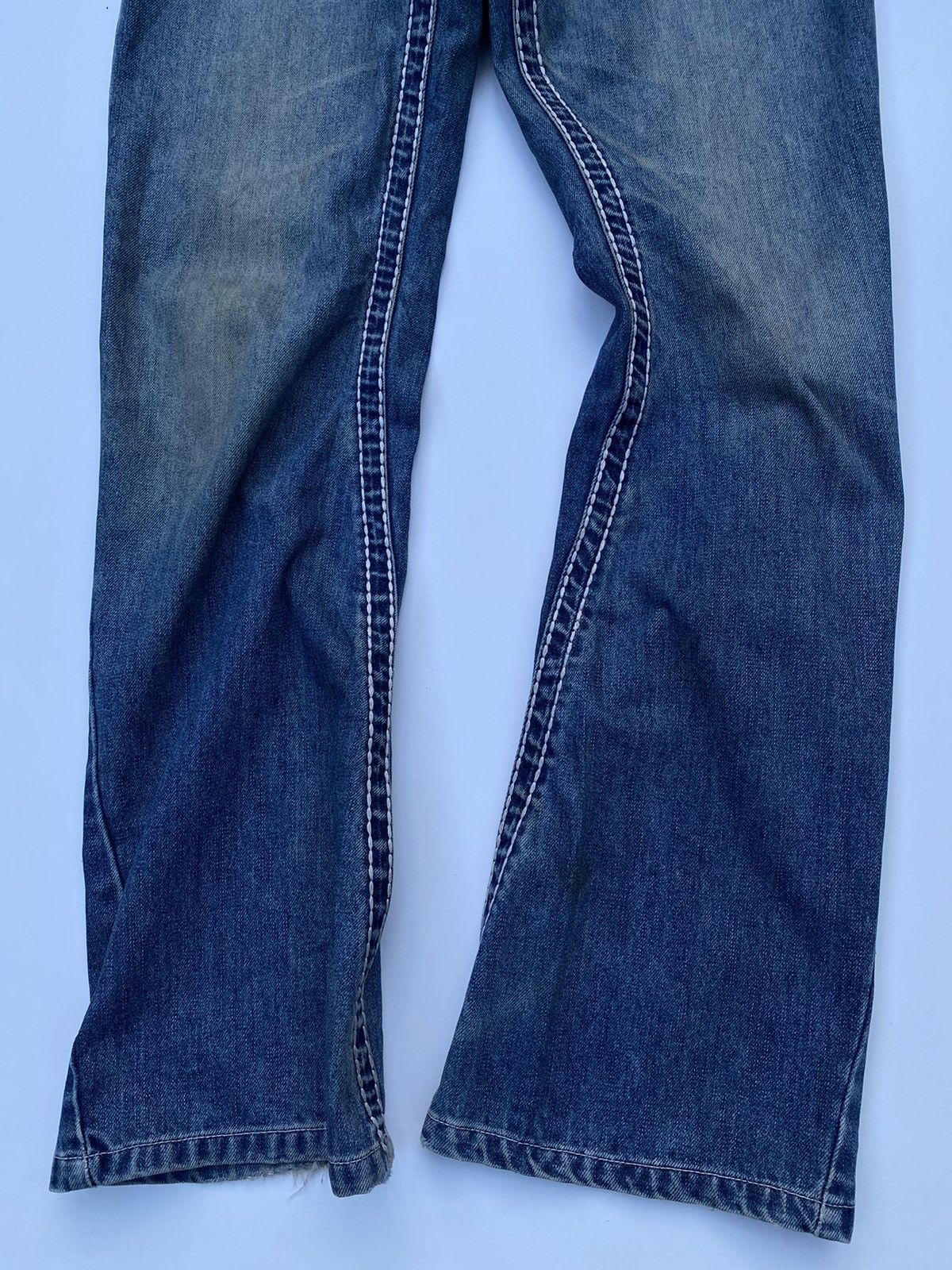 Japanese Brand × Vintage Vintage Denim Free Style Generation Outside Line Size US 32 / EU 48 - 2 Thumbnail