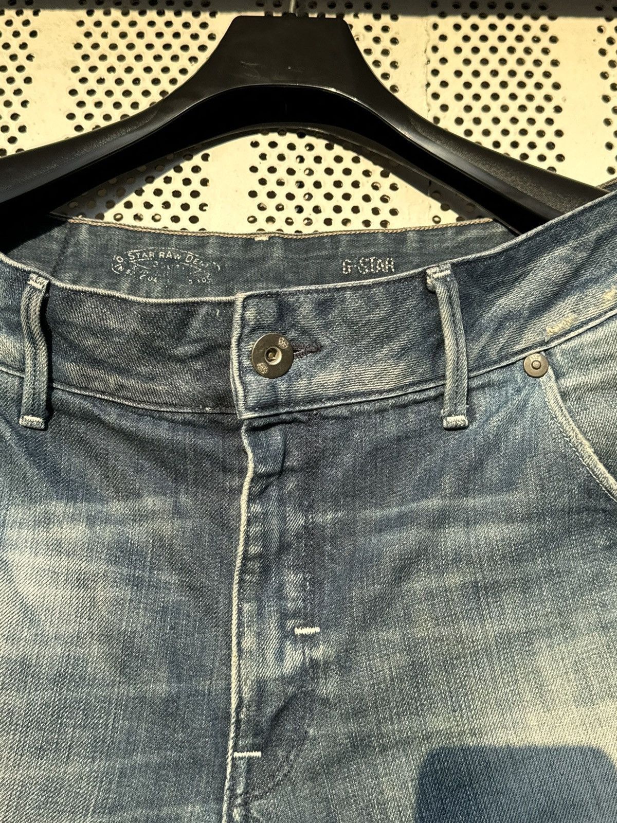 G-Star G Star Raw GS01 Vintage Men’s Jeans 3D Size US 34 / EU 50 - 7 Thumbnail