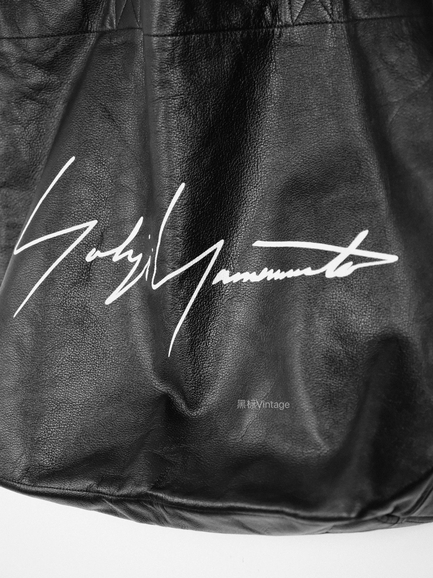Yohji Yamamoto Yohji Yamamoto Vintage Aoyama Signature Cowhide Tote Bag Size ONE SIZE - 6 Thumbnail