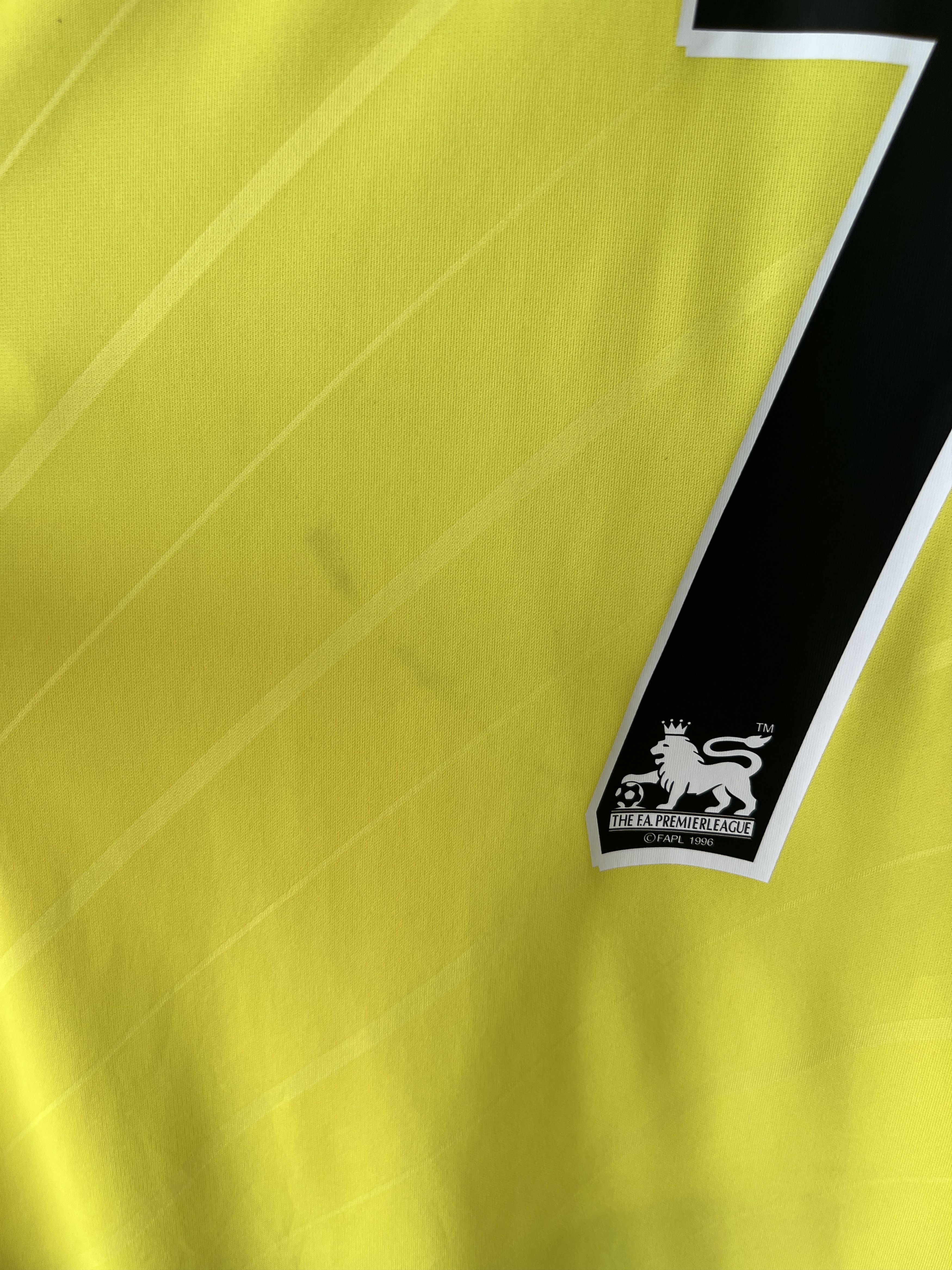 Reebok (XL) Manchester City 2005-07 Third Kit Fowler #7 Size US XL / EU 56 / 4 - 8 Thumbnail
