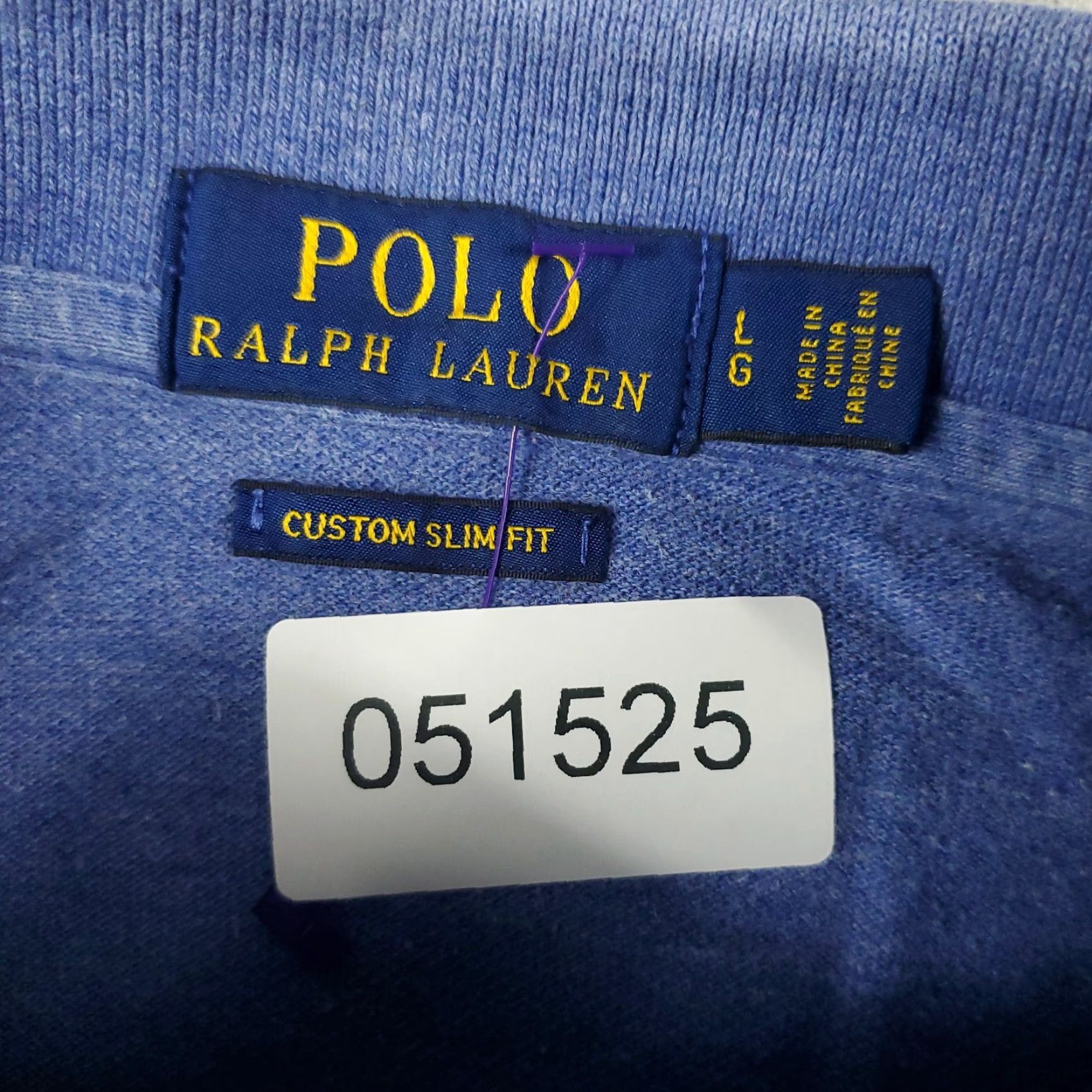 Ralph Lauren Ralph Lauren Polo Shirt Men Size Large Blue Casual Short Sleeve Classic Fit Size US L / EU 52-54 / 3 - 7 Thumbnail