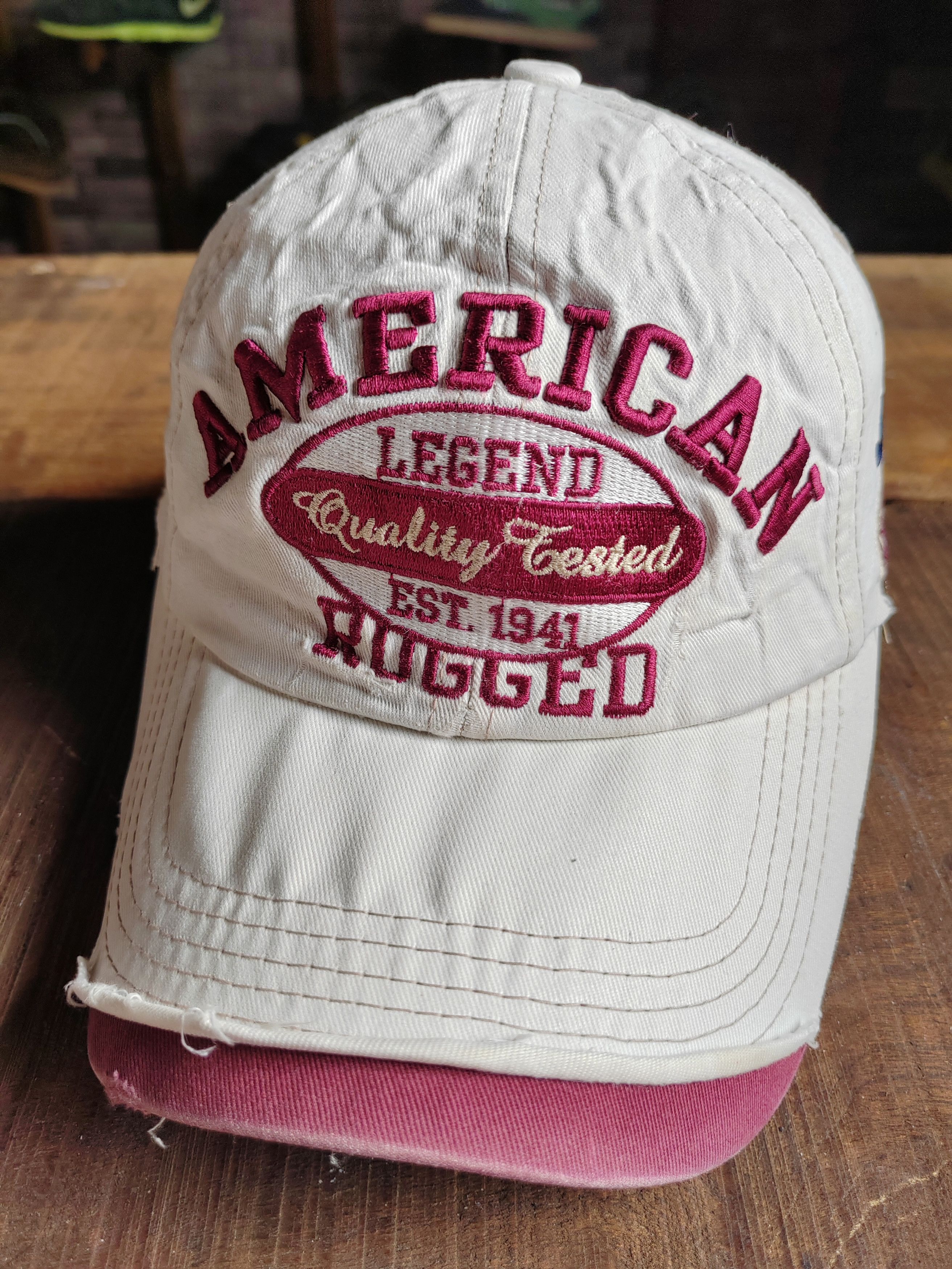 Jeep Vintage JEEP Distressed Style Cap Hat Size ONE SIZE - 1 Thumbnail