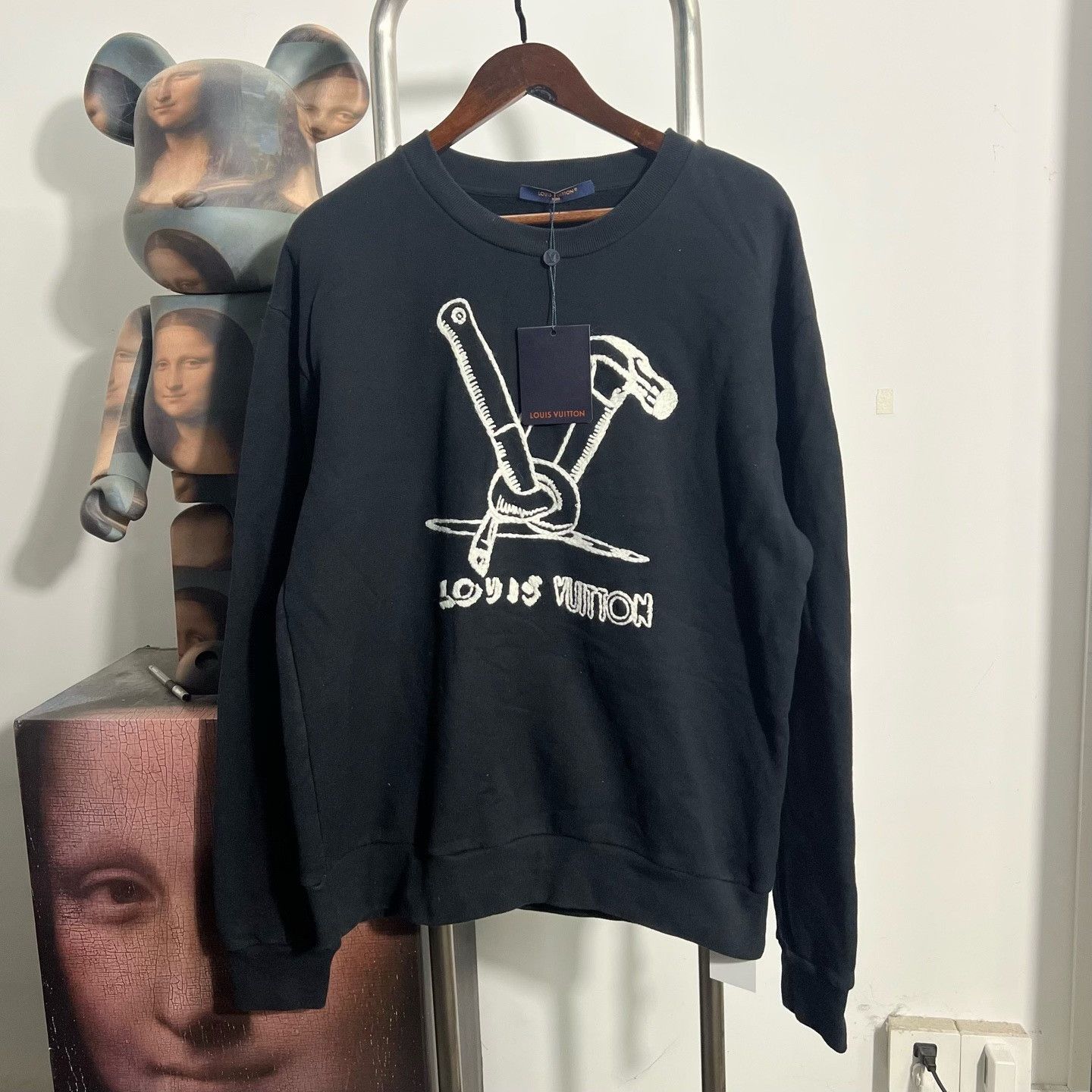 Louis Vuitton Louis Vuitton Embroidered Hoodie xxl Men Size US XXL / EU 58 / 5 - 1 Thumbnail