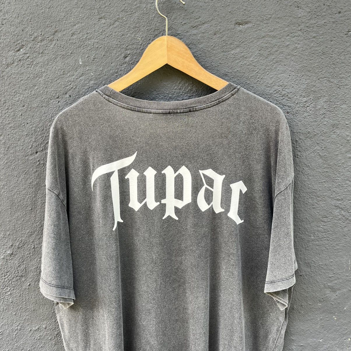 Band Tees Thrashed Faded Tupac Rapper Tee Size US XXL / EU 58 / 5 - 4 Thumbnail