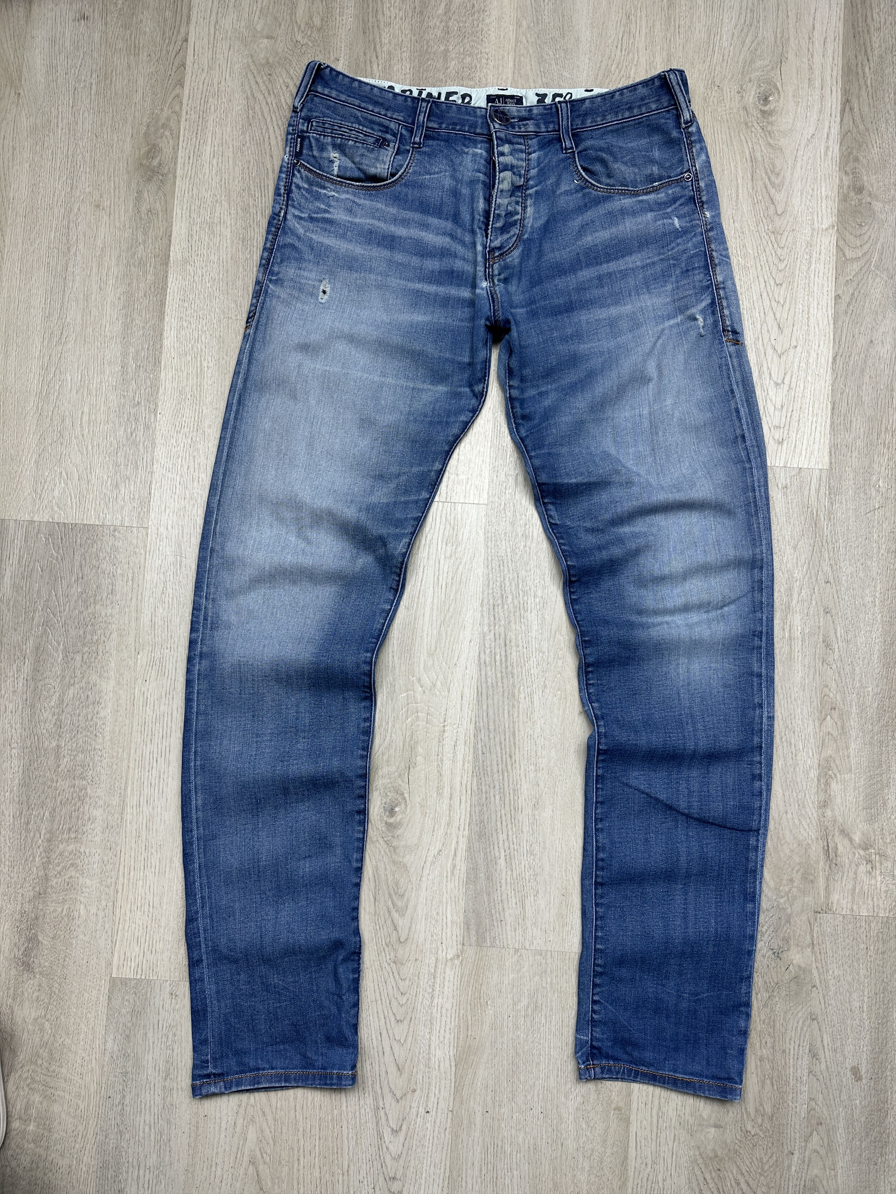 Armani Armani Jeans Vintage Mens Denim Pants Jeans Size US 32 / EU 48 - 5 Thumbnail