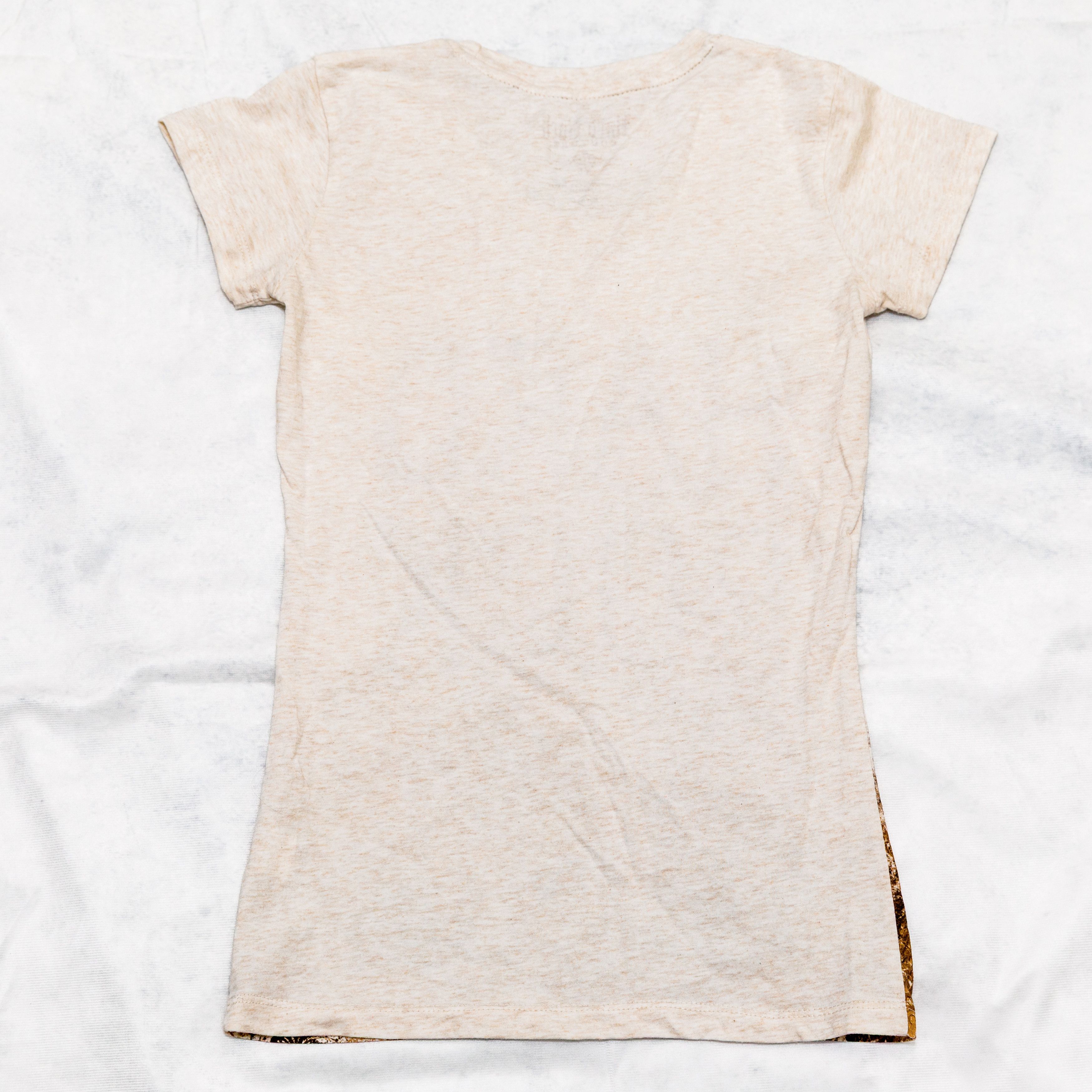 Hard Rock Cafe Hard Rock Cafe Orlando Beige T-Shirt Rinestones Womens XS Size XS / US 0-2 / IT 36-38 - 9 Thumbnail