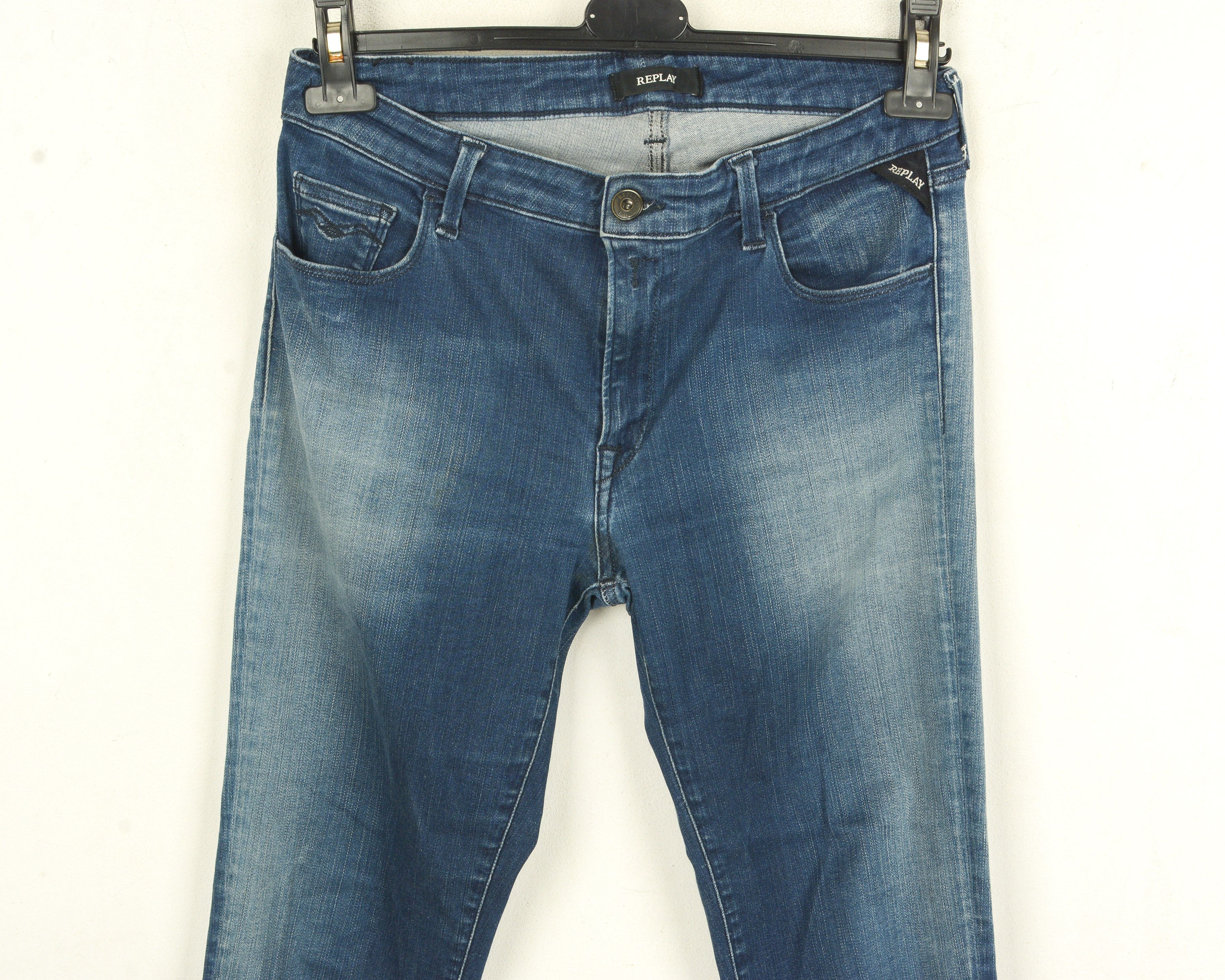Replay Lollina Women W32 L30 Slim Fit Skinny Jeans Trousers Size 32" / US 10 / IT 46 - 2 Thumbnail