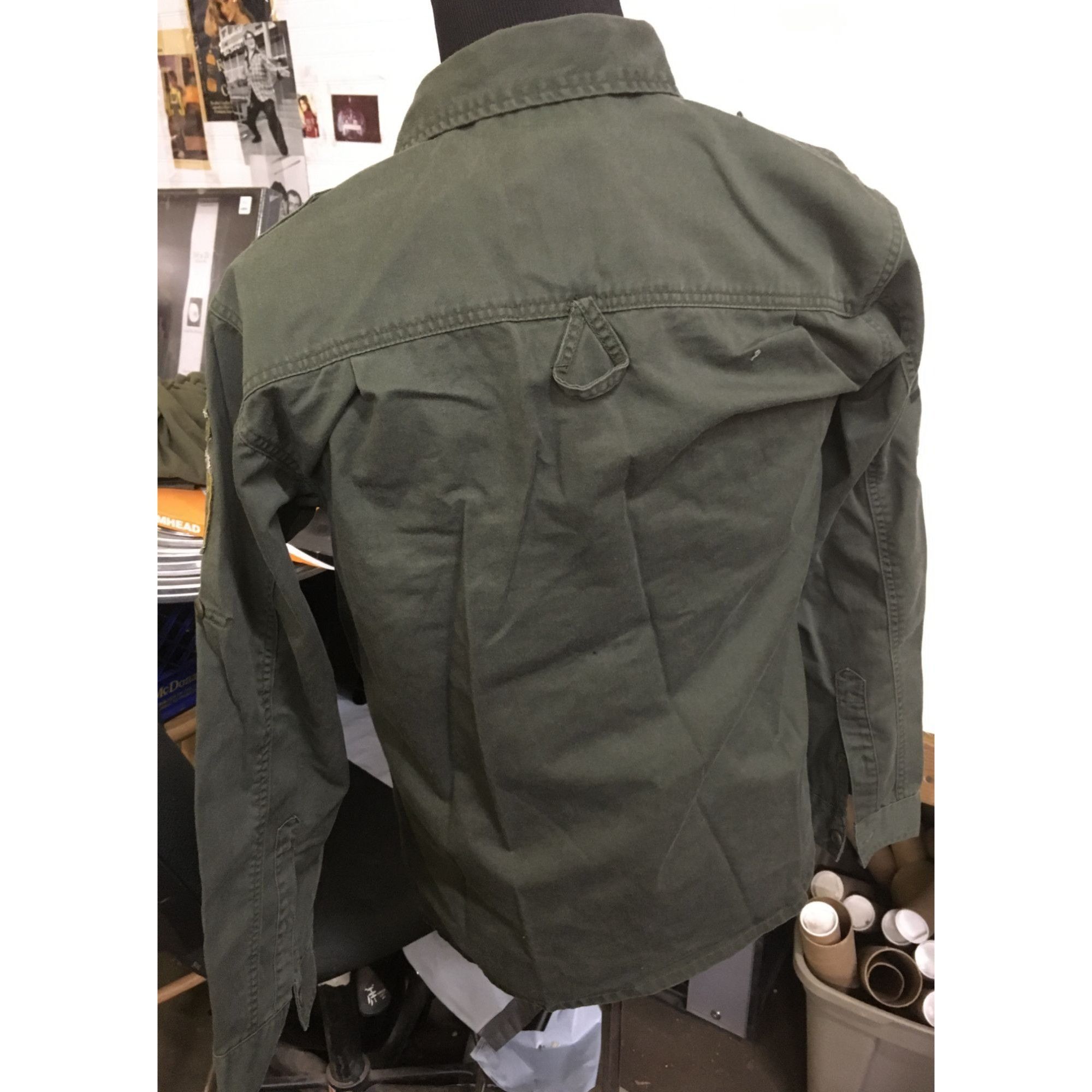 Other Mens Size Small Regular Hotlips Olive Green US Army Collared Size US S / EU 44-46 / 1 - 5 Thumbnail