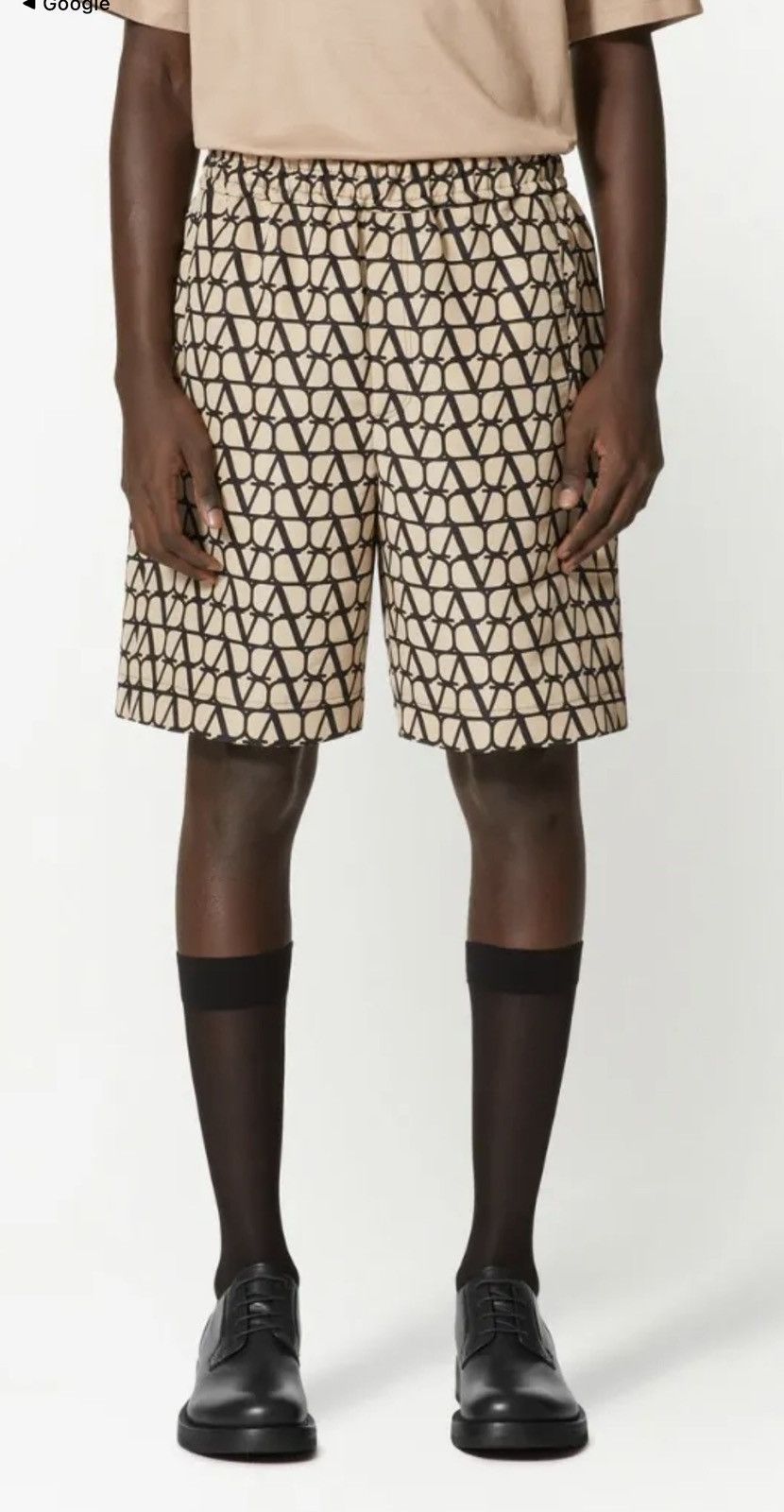 Valentino Toile Iconographe Silk Bermuda Shorts size46 Size US 30 / EU 46 - 21 Thumbnail