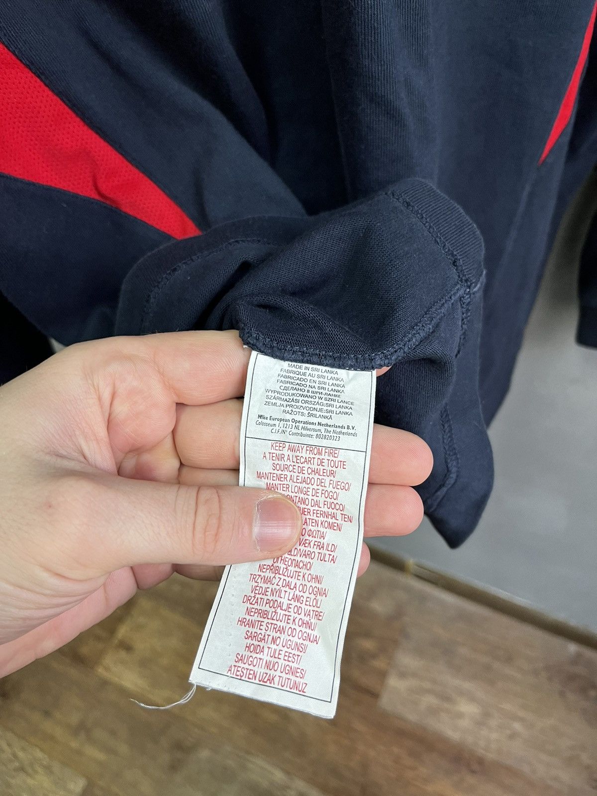 Nike × Vintage Nike rugby vintage Q2 Size US XL / EU 56 / 4 - 10 Thumbnail