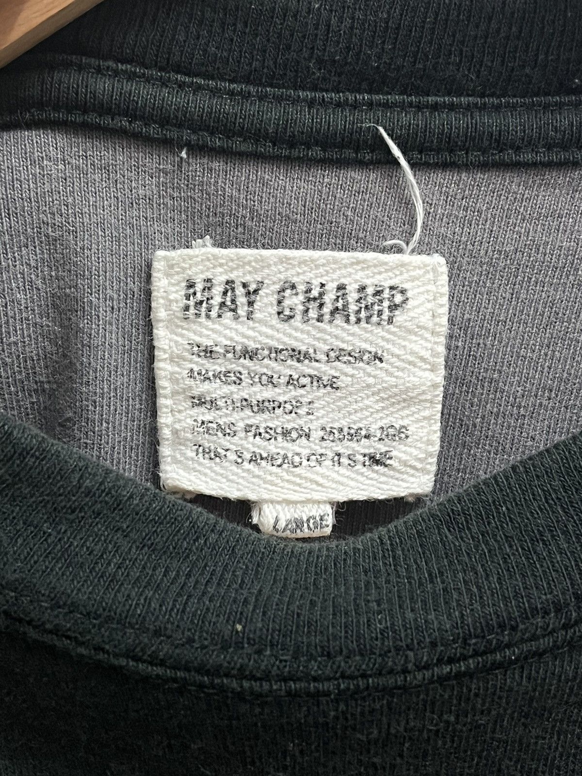 Japanese Brand × Other × Vintage May Champ Vintage Tshirt Tee Size US L / EU 52-54 / 3 - 4 Thumbnail