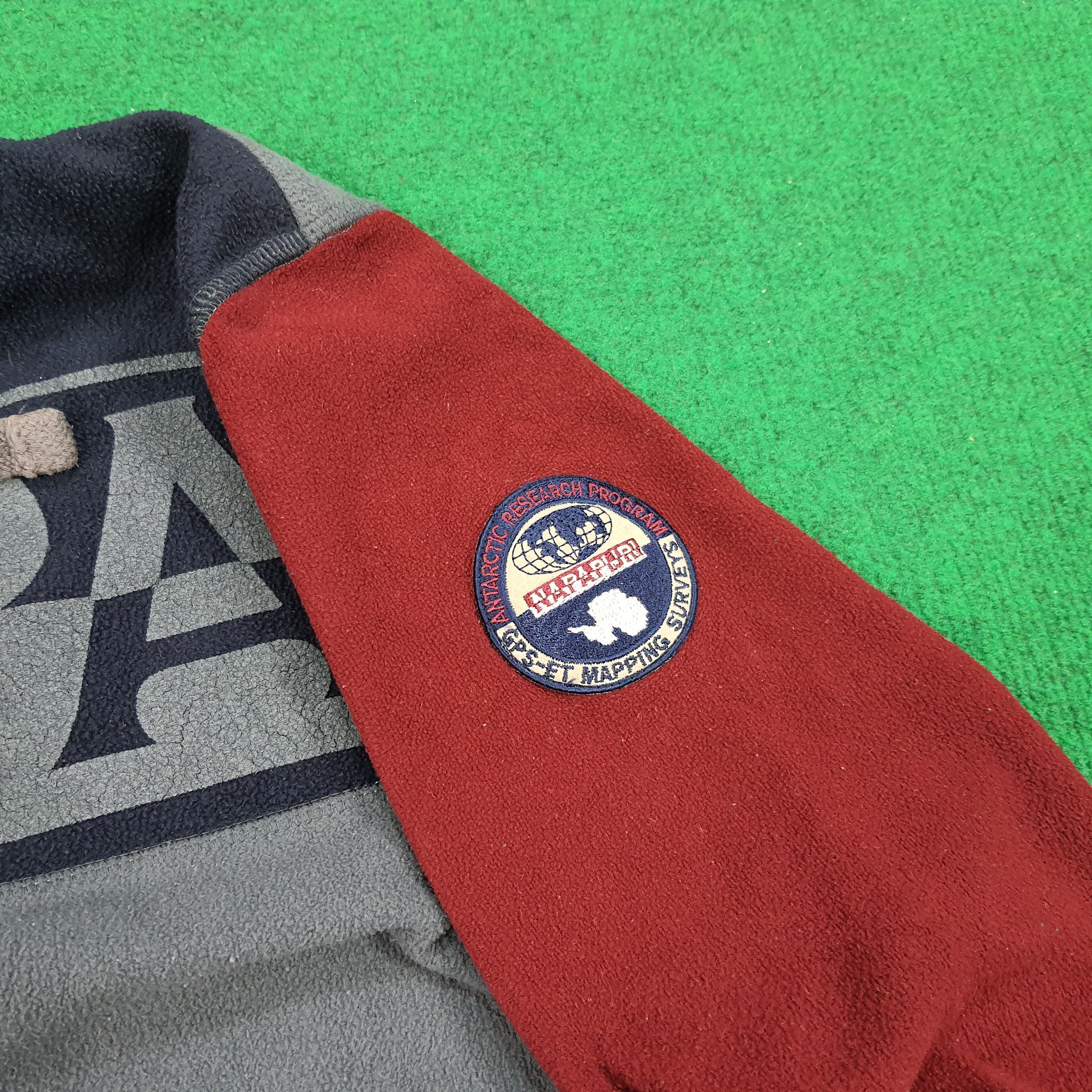 Napapijri × Vintage Vintage Napapijri Antarctic Research Program Zipper Hoodie Size US S / EU 44-46 / 1 - 6 Thumbnail