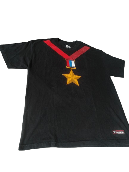 Vintage WWE Shirt Men Black Rusev Crush Wrestling Short Sleeve Size US XL / EU 56 / 4 - 1 Thumbnail