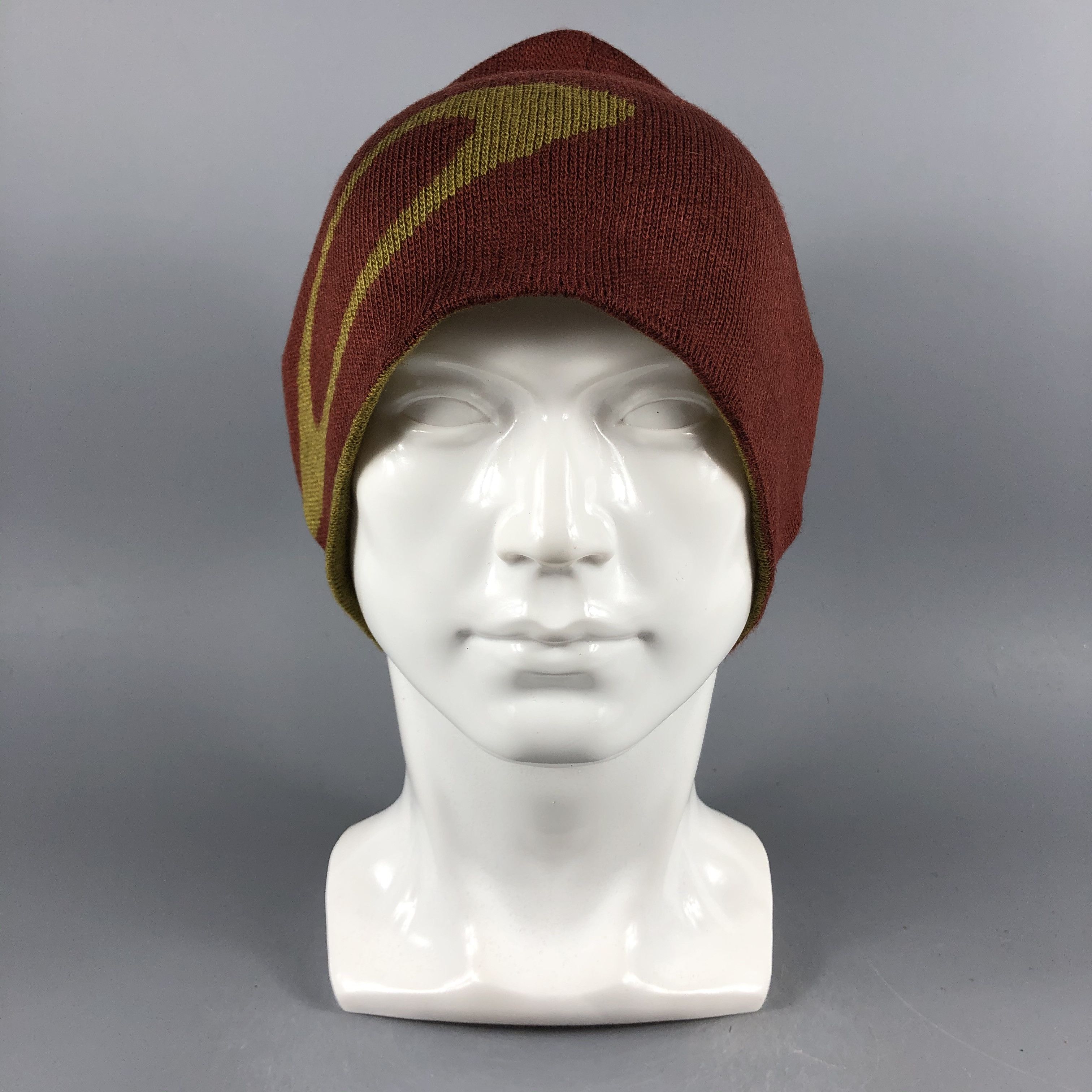 Oakley × Vintage Oakley Cuffless Beanie Snow Hat Snow Cap -D1251 Size ONE SIZE - 2 Thumbnail