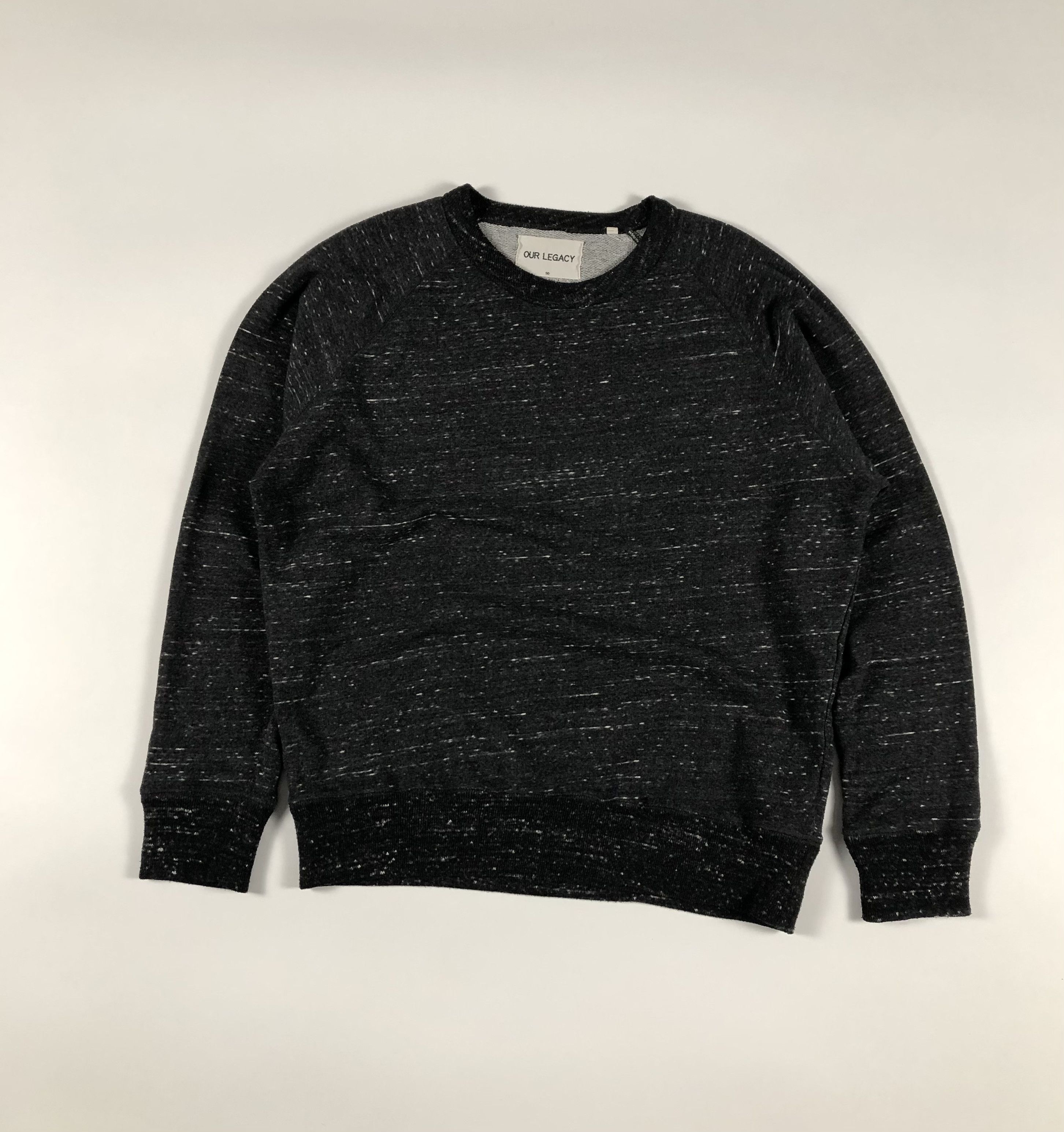 Our Legacy Our Legacy Grey Bucle Crewneck Sweatshirt Size US M / EU 48-50 / 2 - 1 Thumbnail