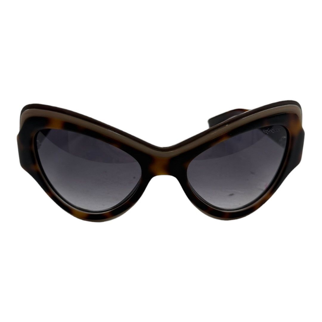Yves Saint Laurent Yves Saint Laurent SS12 Layered Acetate Shield Sunglasses Size ONE SIZE - 2 Thumbnail
