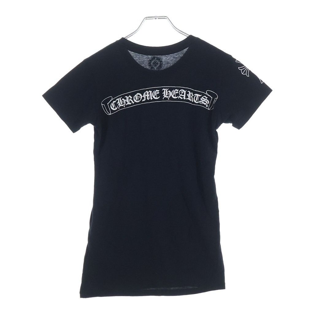 Chrome Hearts Chrome Hearts Back Scroll Logo T-Shirt Black | Grailed