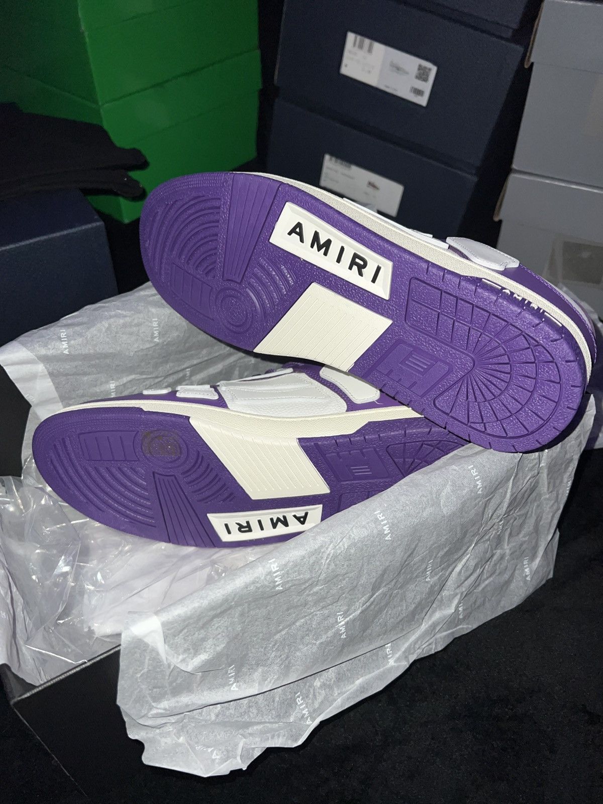 Amiri Amiri Skel Low-Top “Purple” BNWT Size US 11 / EU 44 - 12 Thumbnail