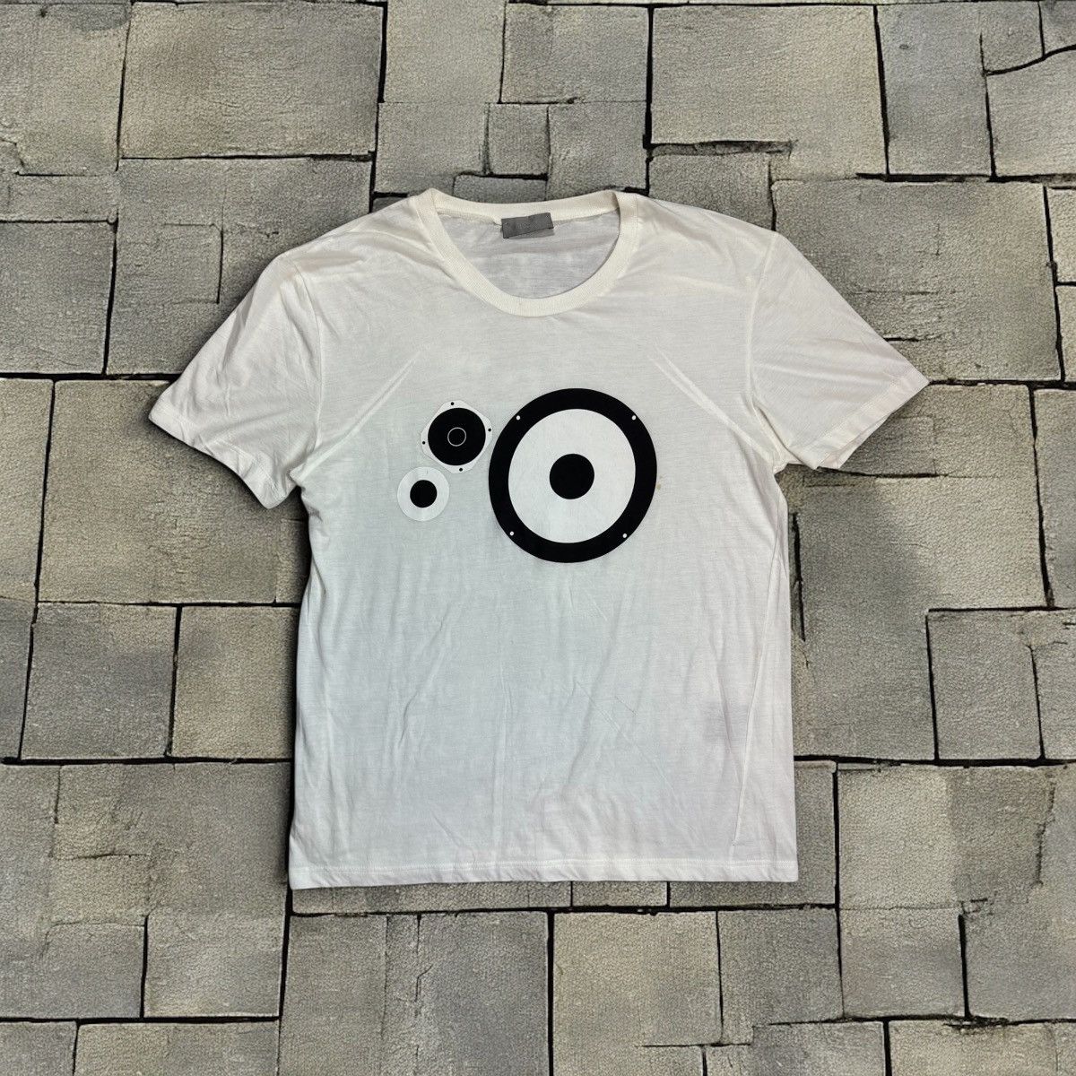 トップス dior homme ss05 speaker face tee Dior SS05 Dior Homme White Speaker Tee | Grailed