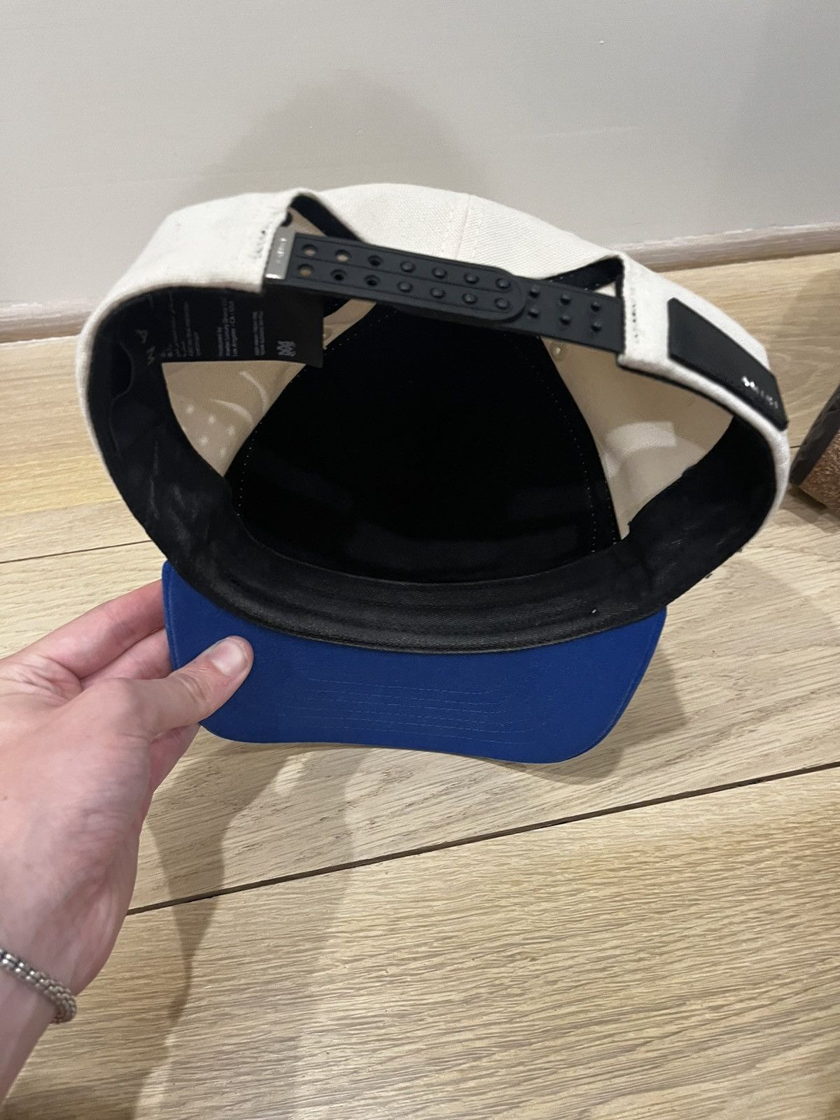 Amiri amiri two tone canvas hat Size ONE SIZE - 7 Thumbnail