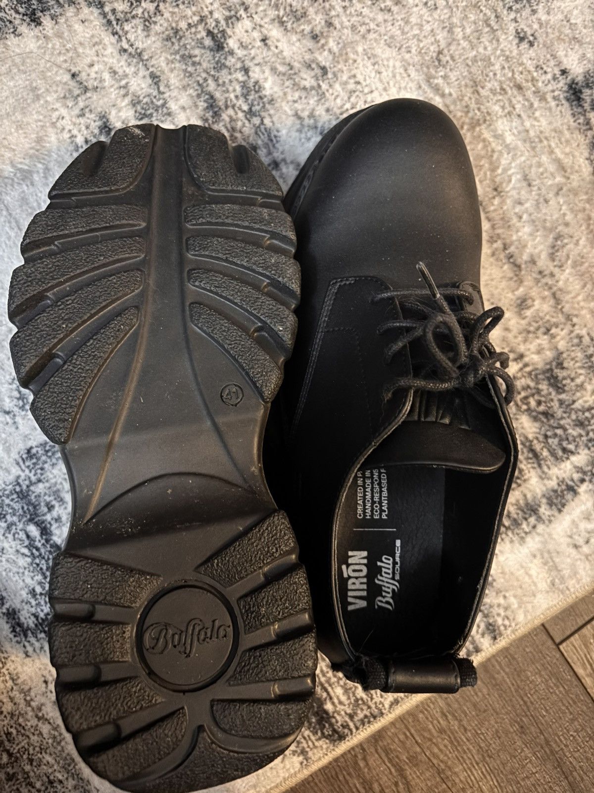 VIRON VIRON Black Buffalo Source Edition Shift Derbys Size US 8 / EU 41 - 4 Thumbnail