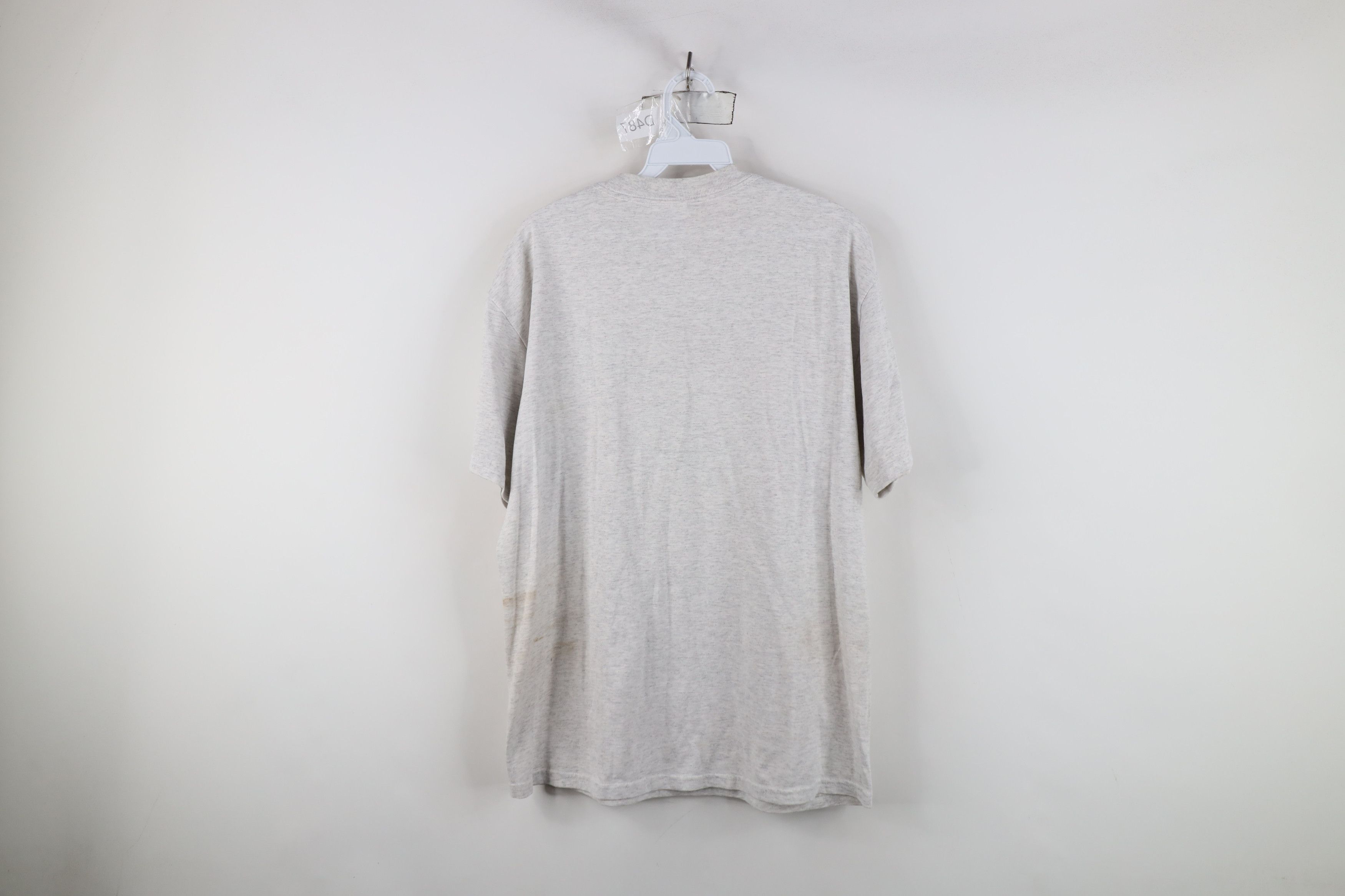 Vintage Vintage 80s Manure Movers of America T-Shirt Heather Gray Size US M / EU 48-50 / 2 - 11 Thumbnail