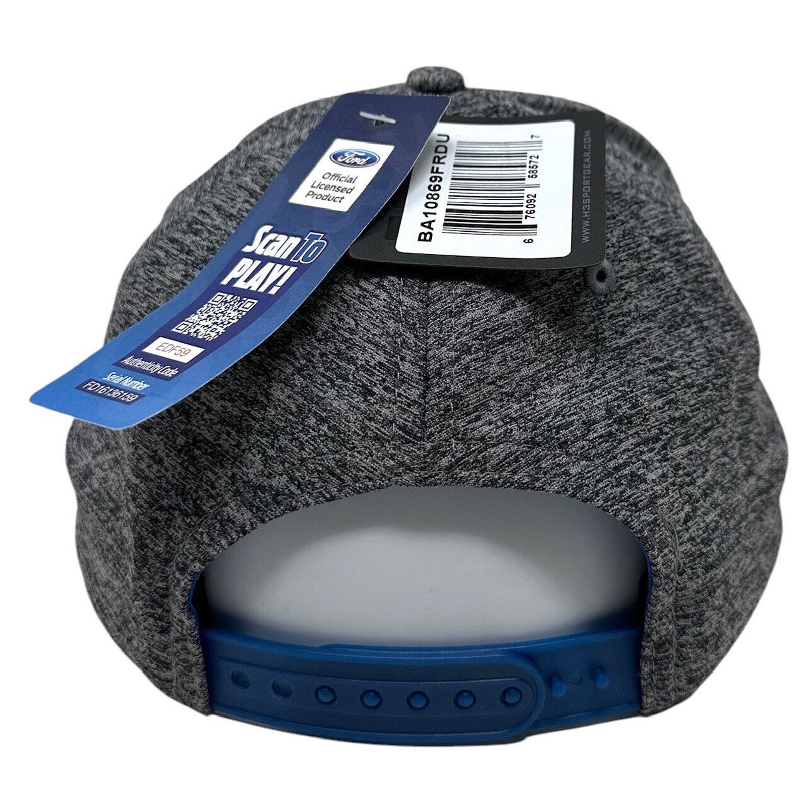 Ford Ford Men's Snapback Hat Embroidered Logo Cap Size ONE SIZE - 3 Thumbnail