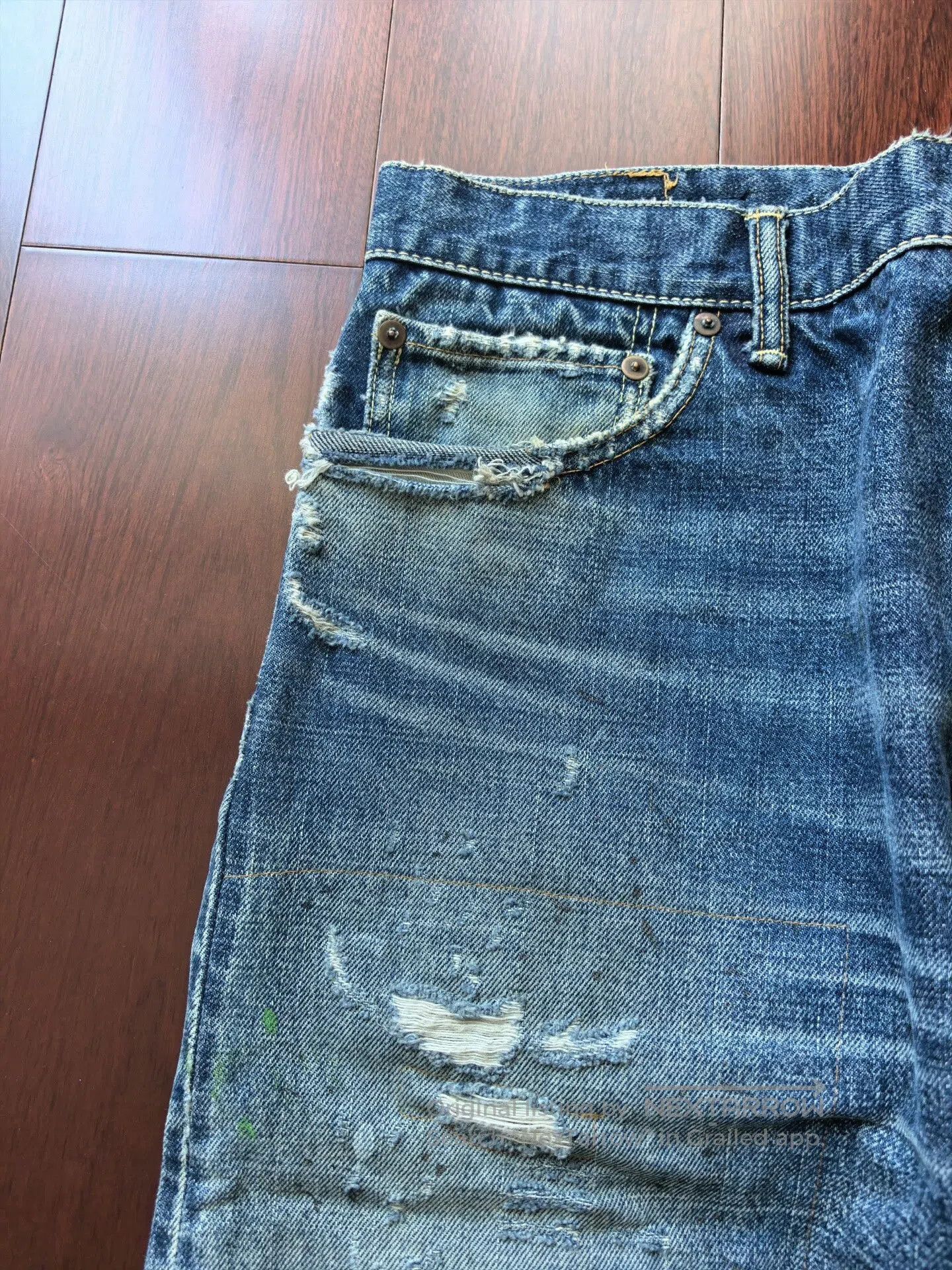 Visvim visvim journeyman distressed denim jeans. Size US 34 / EU 50 - 8 Thumbnail
