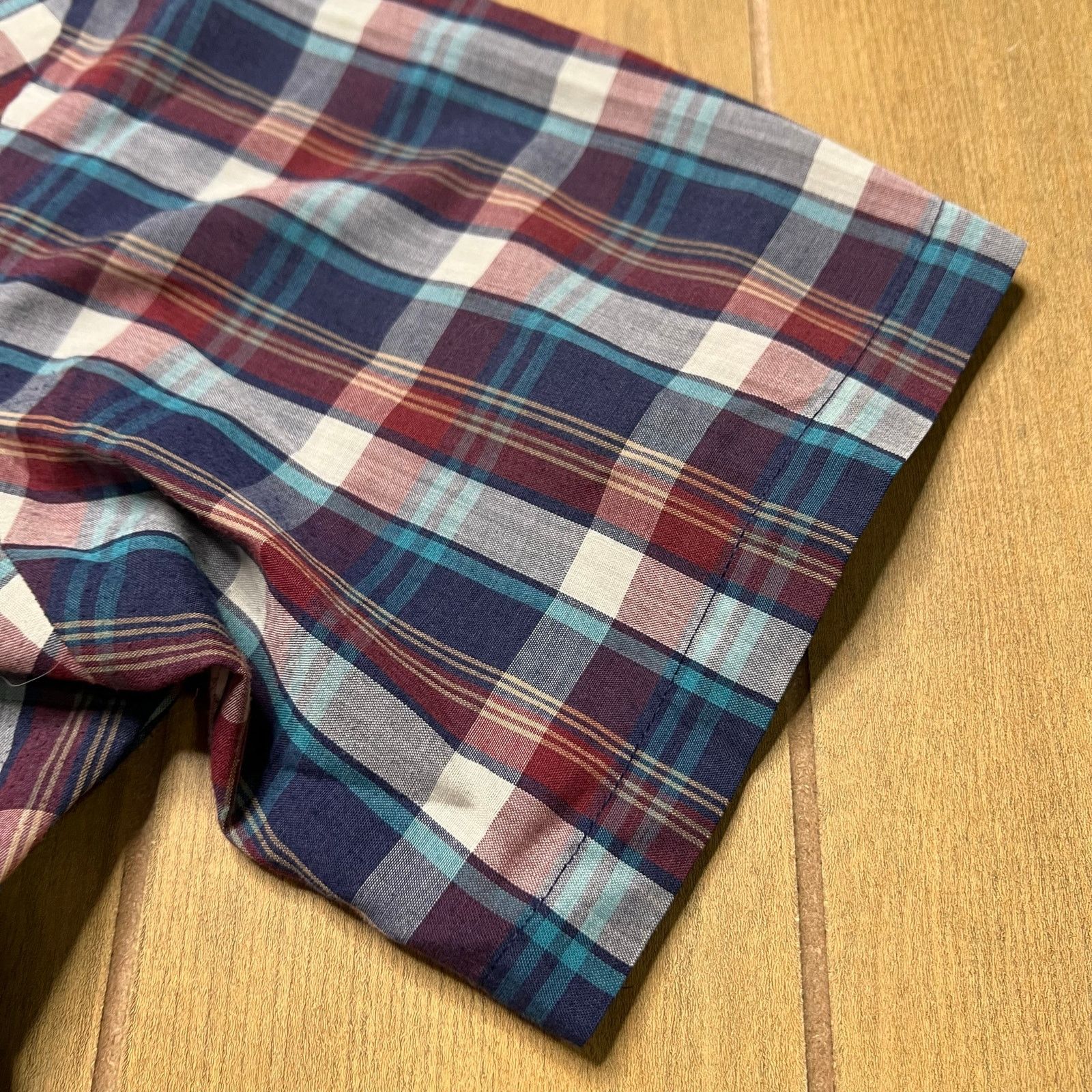 Levi's Levi’s Western Plaid Pearl Snap Shirt Men’s L Short Sleeve Size US L / EU 52-54 / 3 - 5 Thumbnail