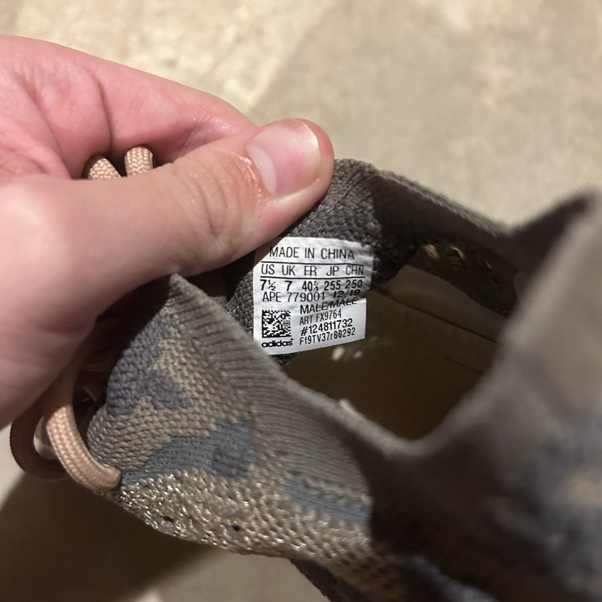 Adidas × Kanye West × Yeezy Adidas Yeezy Boost 380 Mist 2020 US 7.5 Size US 7.5 / EU 40-41 - 9 Thumbnail