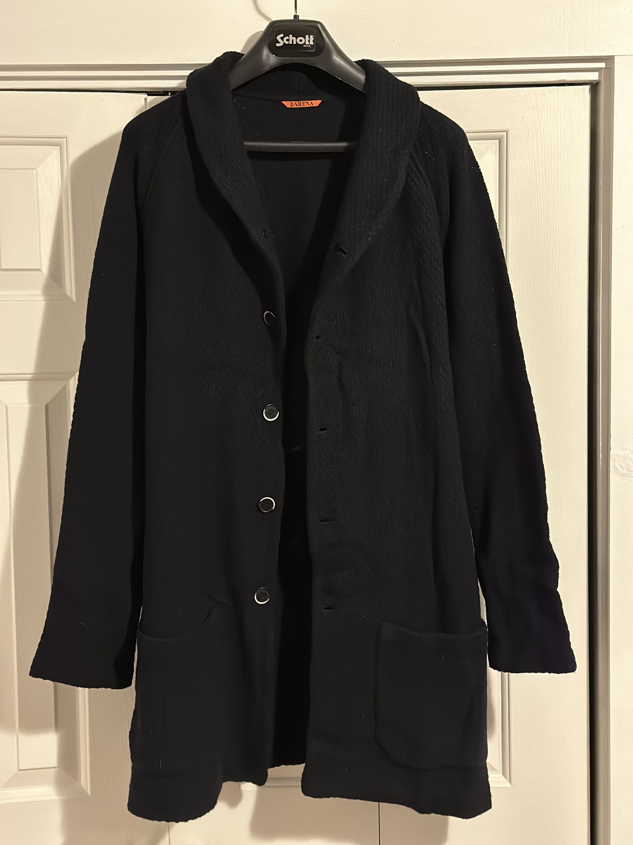 image of Barena Robe Cardigan in Dark Navy, Men's (Size Large)