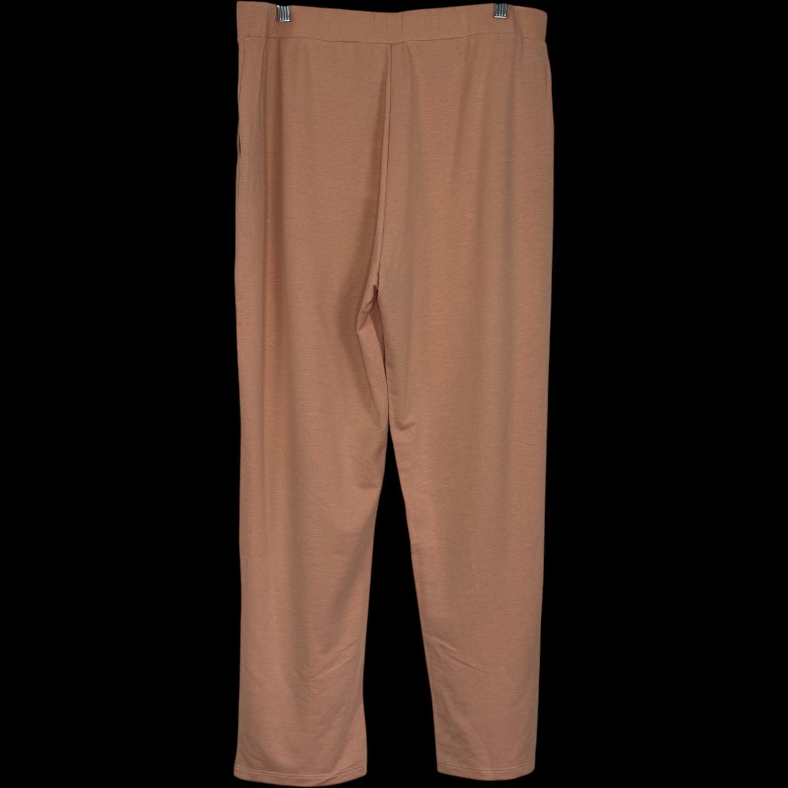 Other Eaze Wear by Antthony Pull On Pants XL Peach Stretch KnitNWT Size 31" - 3 Thumbnail