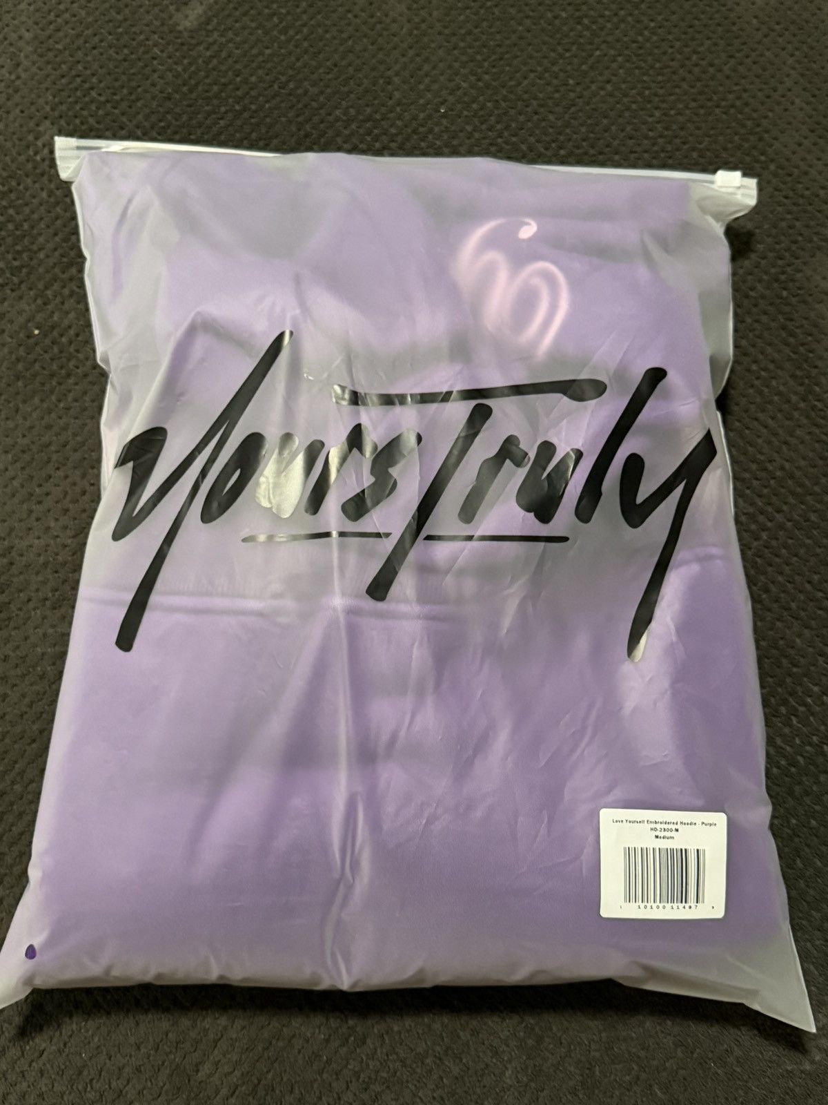 Other Yours Truly Phora Collab “Love Yourself” Purple Hoodie Size US M / EU 48-50 / 2 - 8 Thumbnail