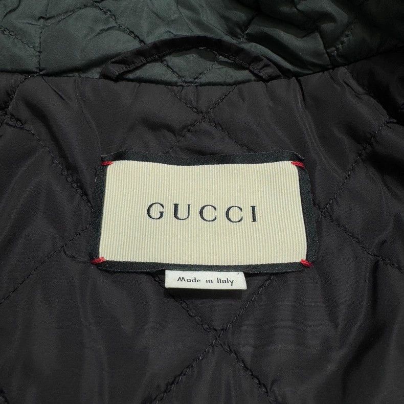 Gucci Gucci Side knitted striped old flower stitching cotton jack Size US S / EU 44-46 / 1 - 3 Thumbnail