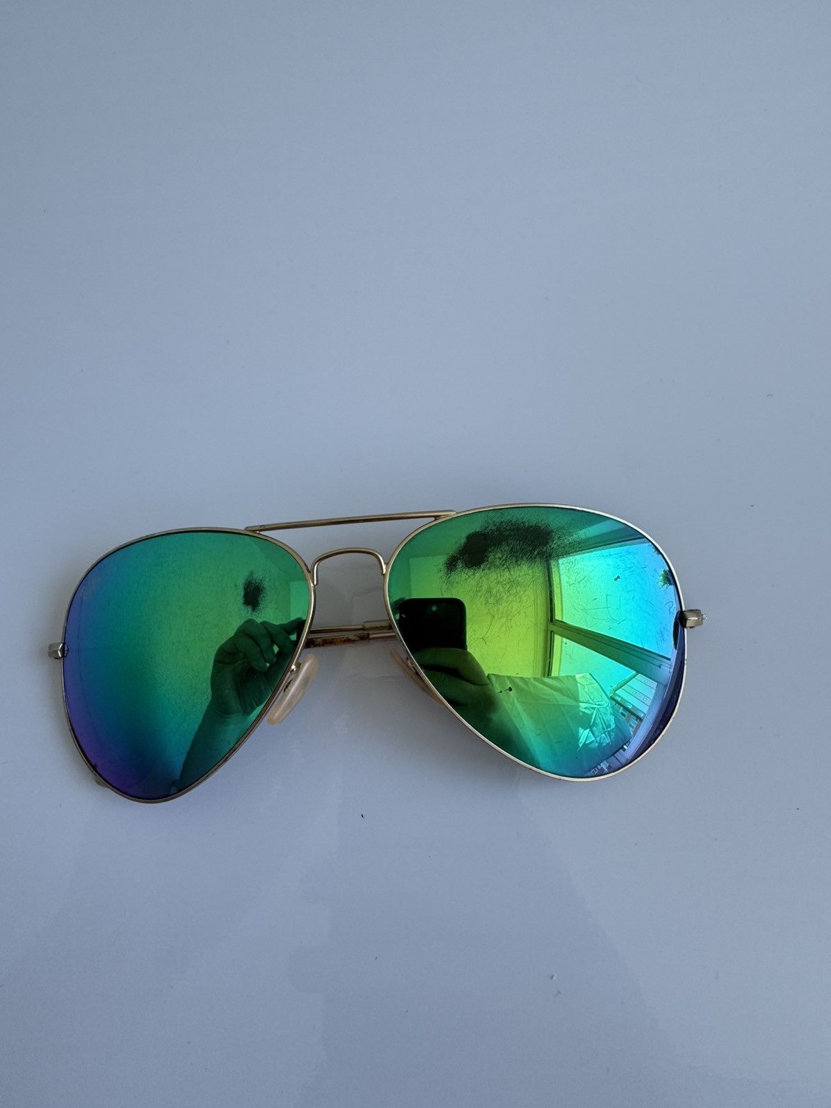 RayBan Ray Ban Aviator Sunglasses Vintage Size ONE SIZE - 9 Thumbnail