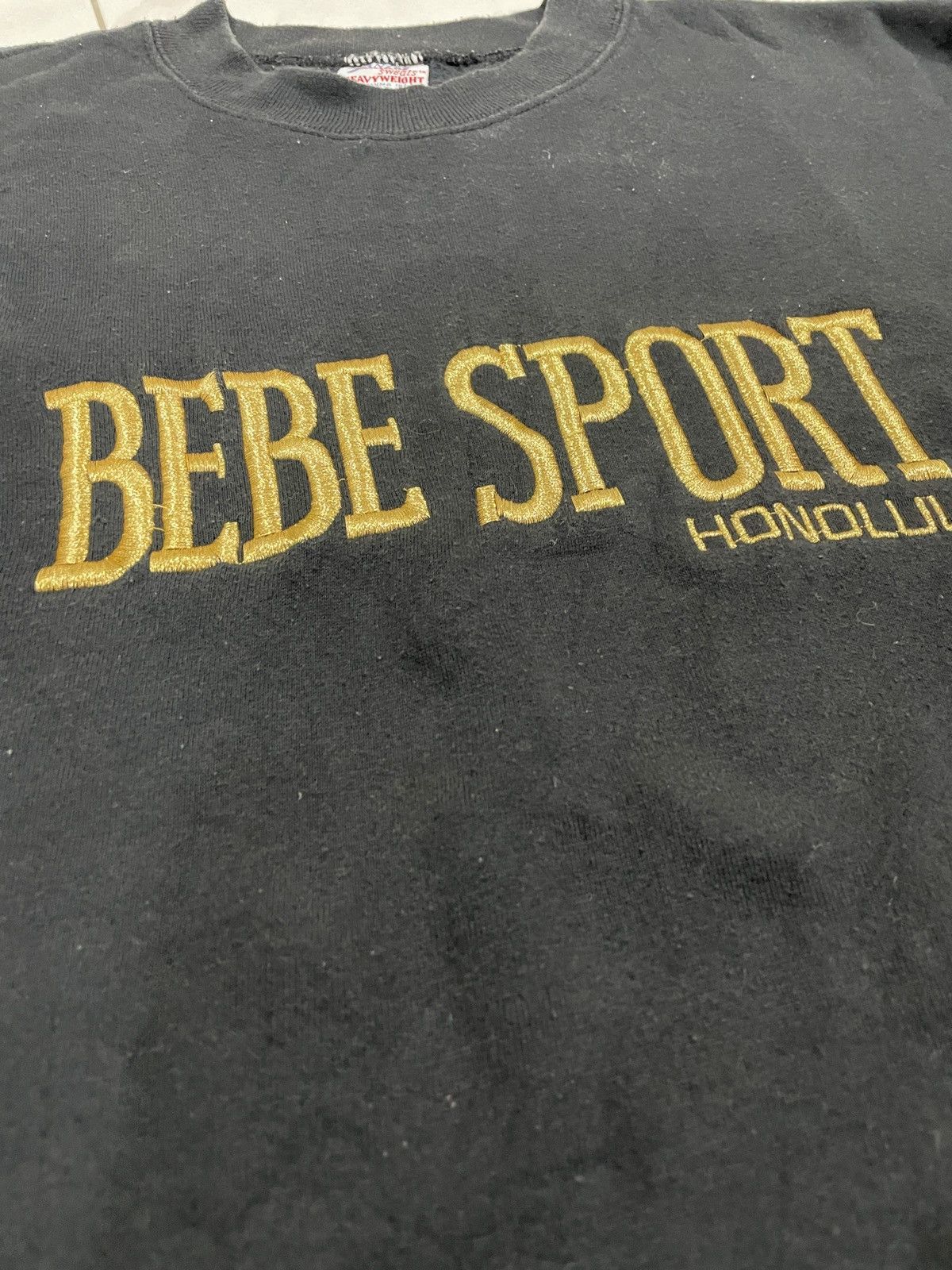 Fadeless × Vintage Vintage Bebe Sport Honolulu Sweatshirt Crewneck Embroidery Size US L / EU 52-54 / 3 - 5 Thumbnail